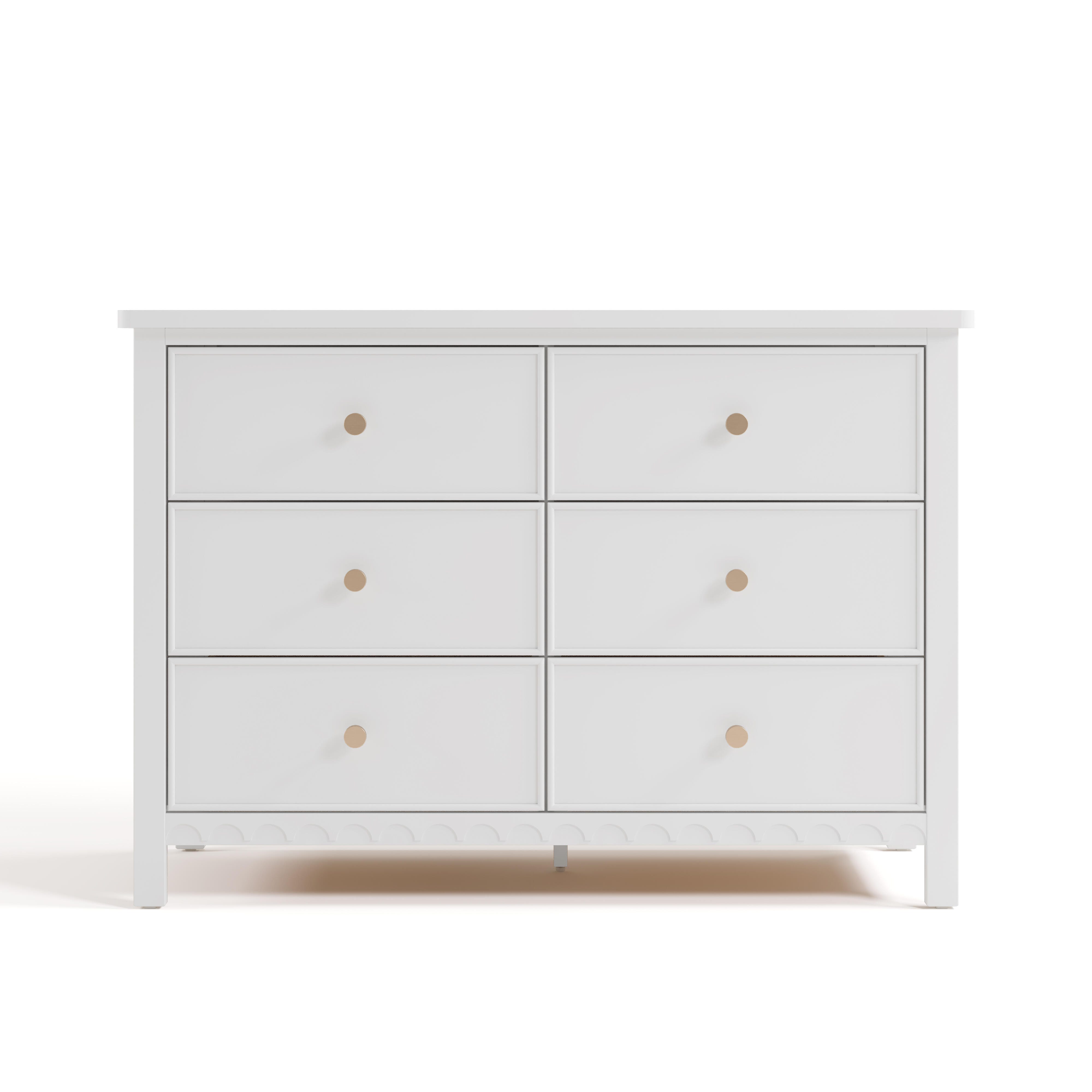 Graco Sasha 6 Drawer Dresser, White, large