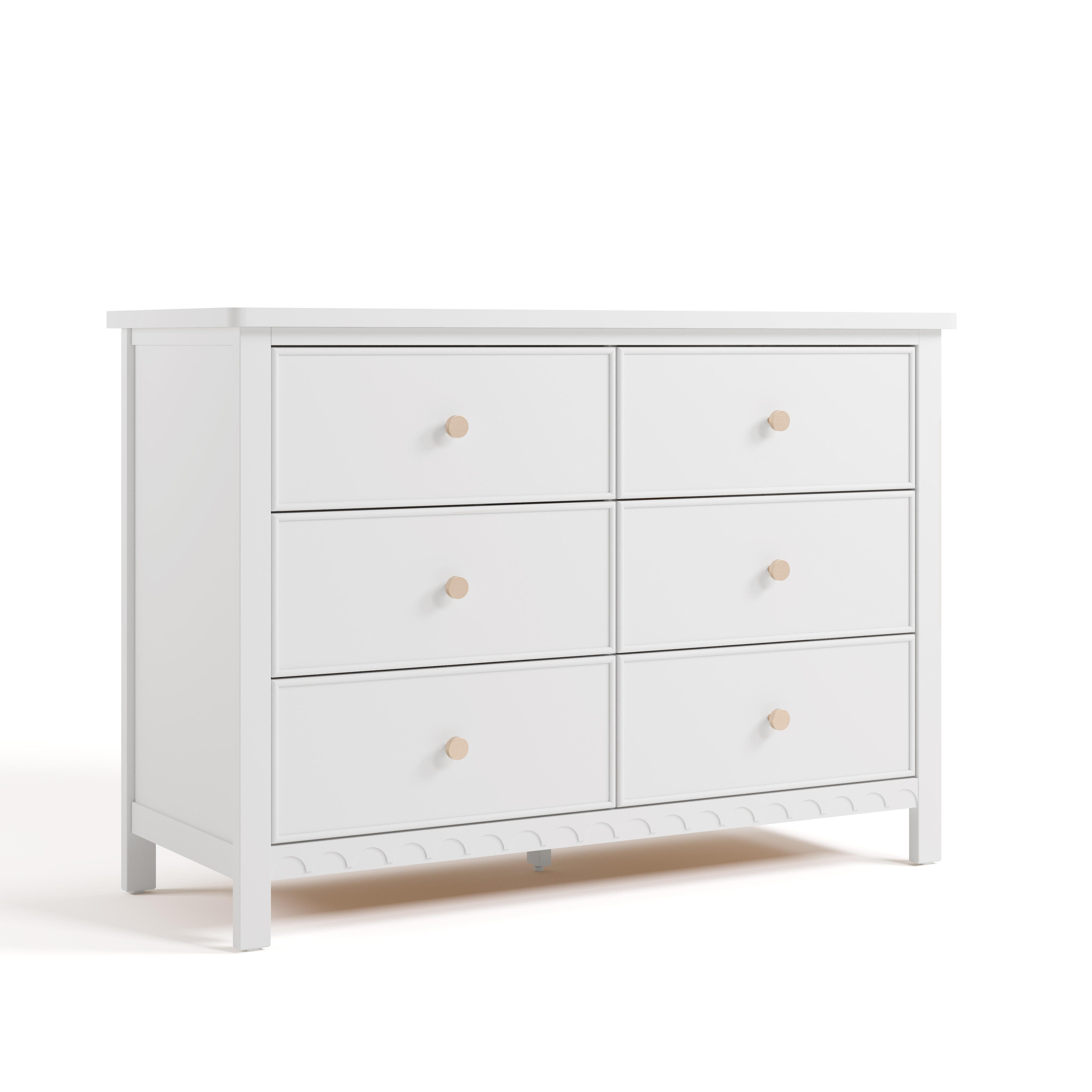 Graco Sasha 6 Drawer Dresser, White, large