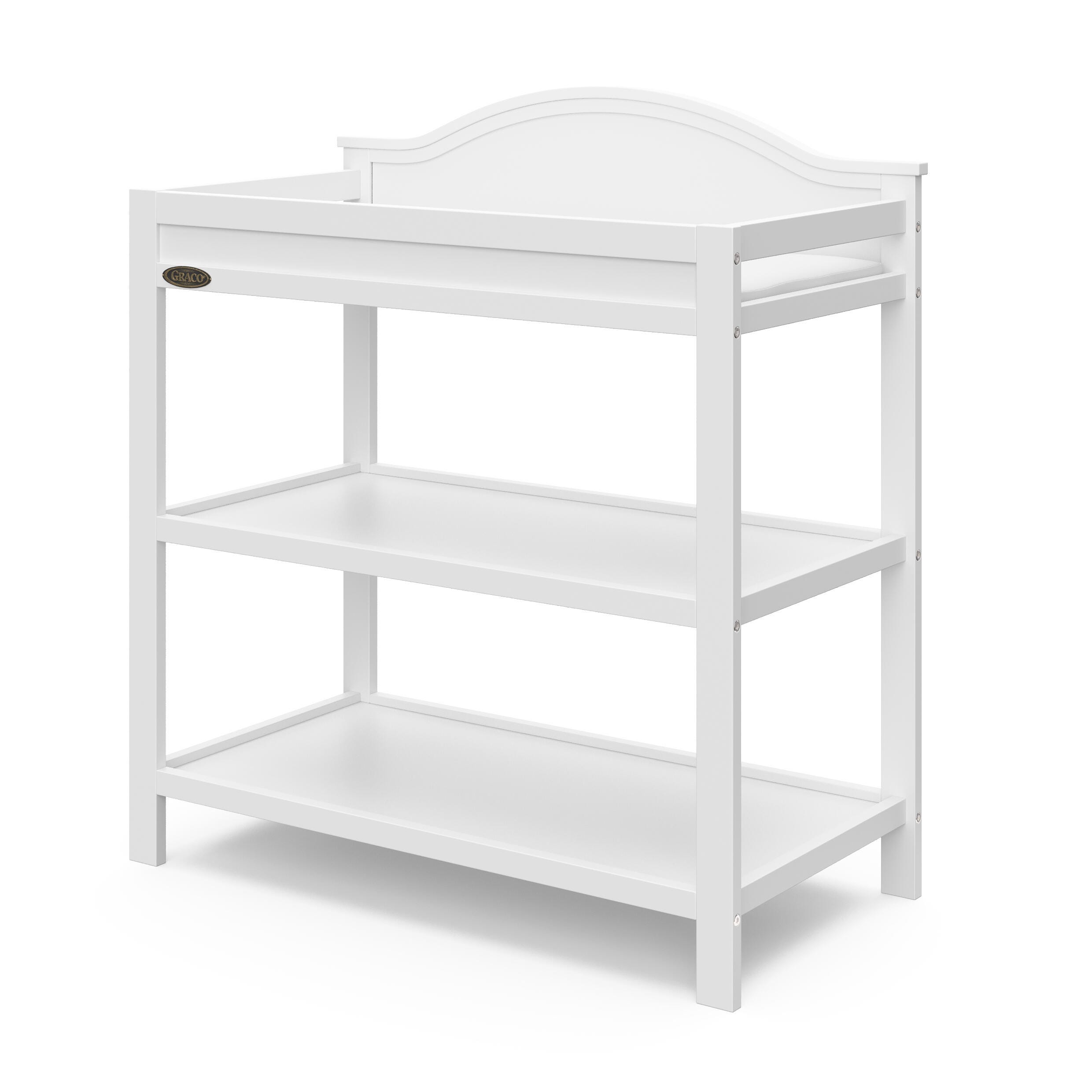 Graco Story Changing Table, White, large
