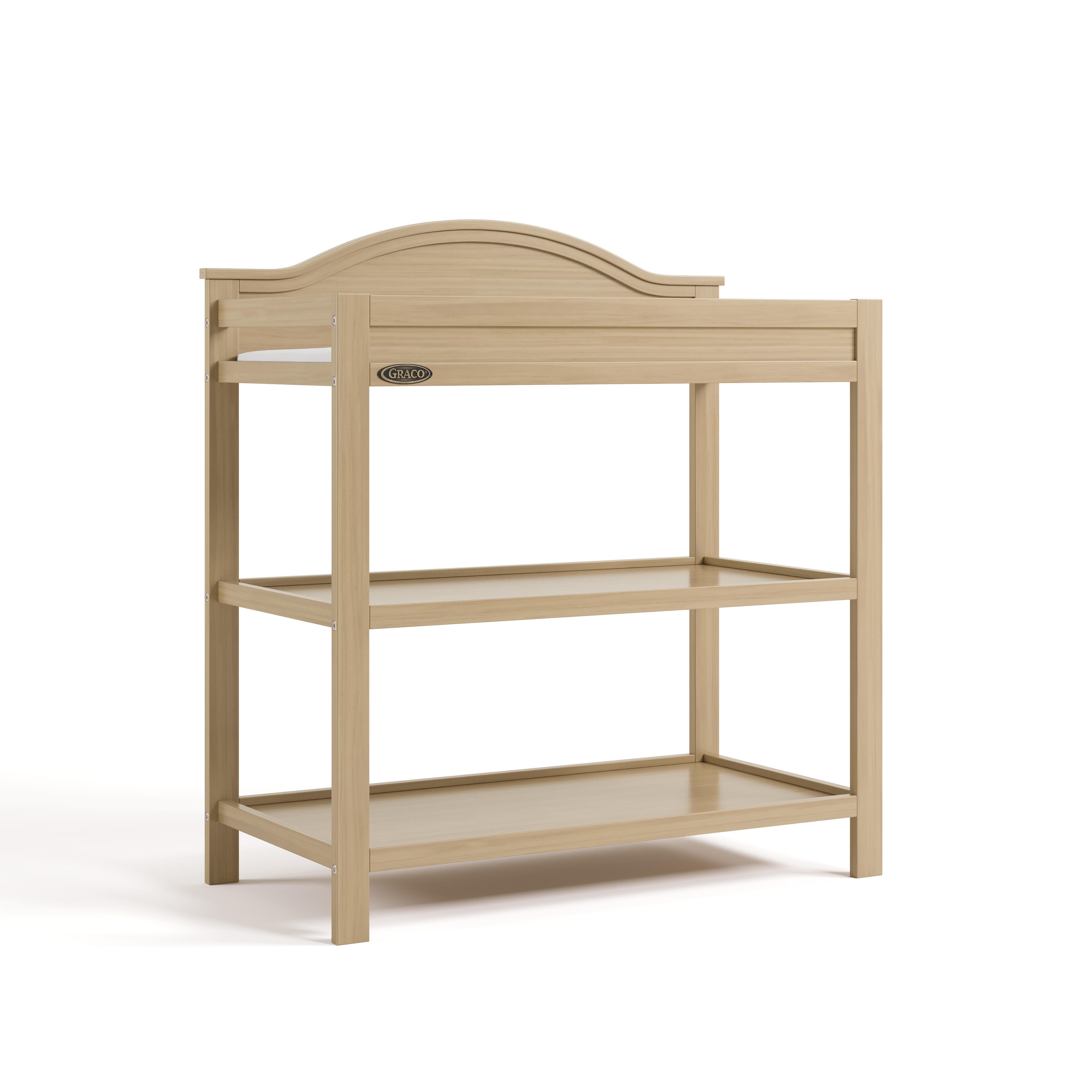 Graco Story Changing Table, Driftwood, large