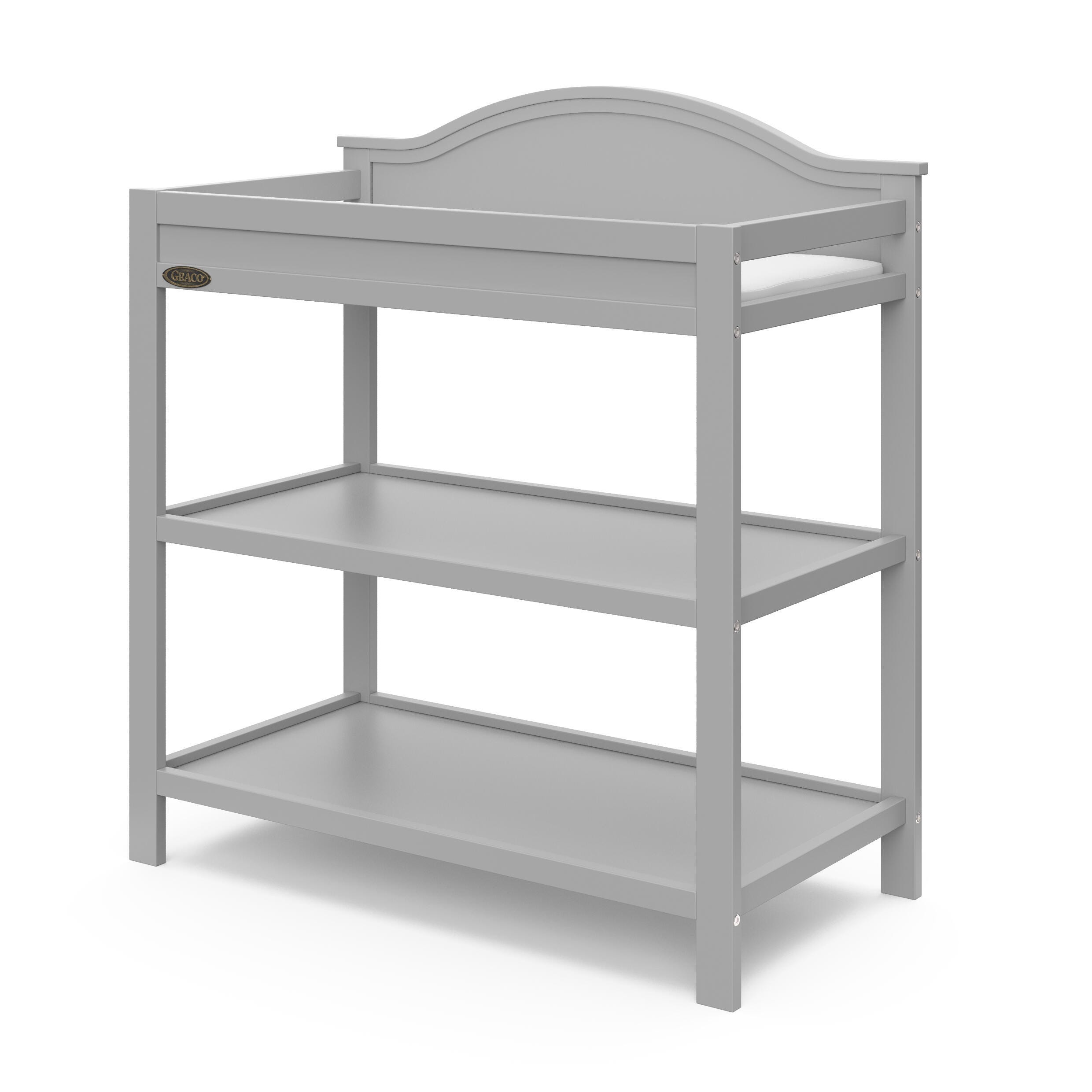 Graco Story Changing Table, Pebble Gray, large