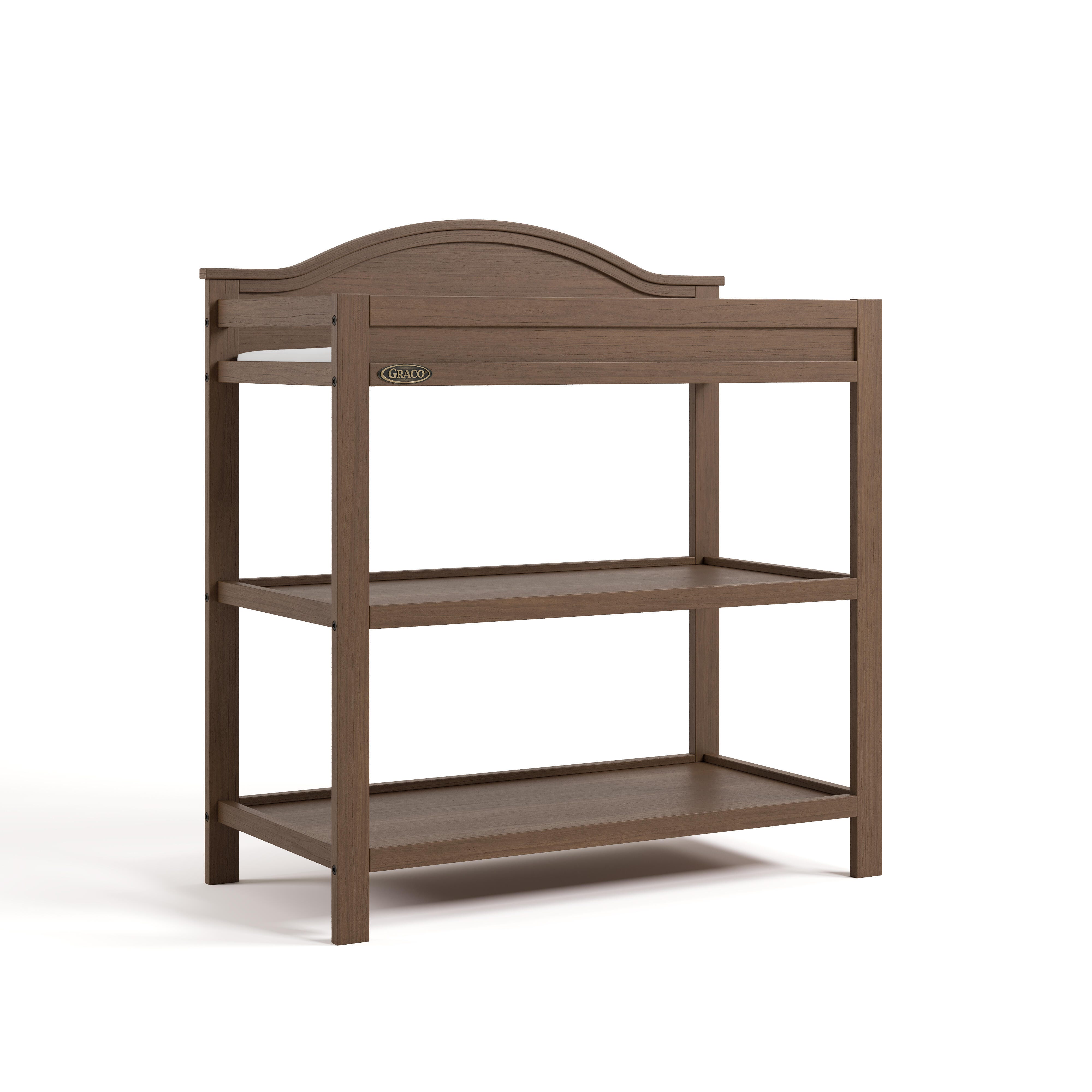 Graco Story Changing Table, Hazelnut, large