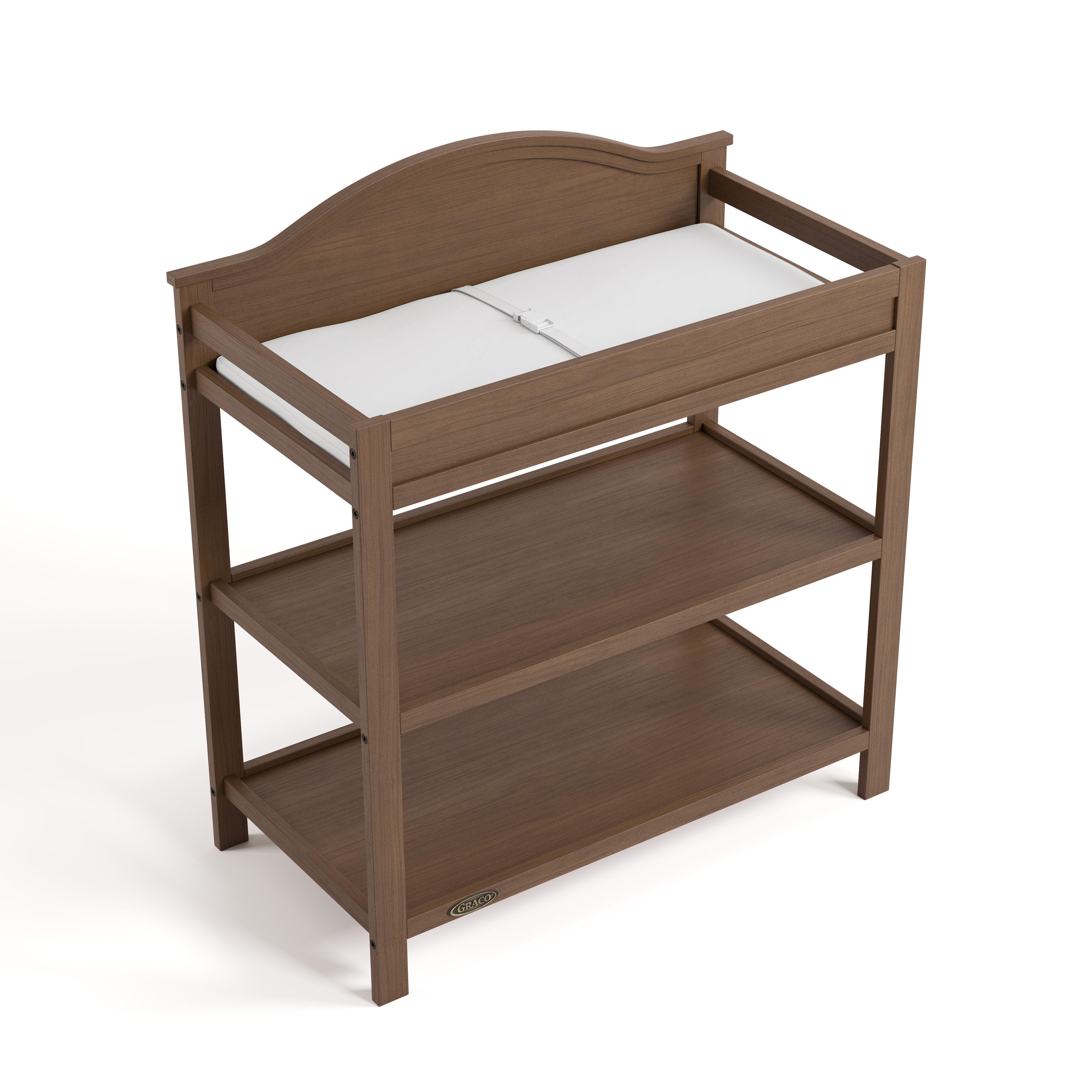 Graco Story Changing Table, Hazelnut, large