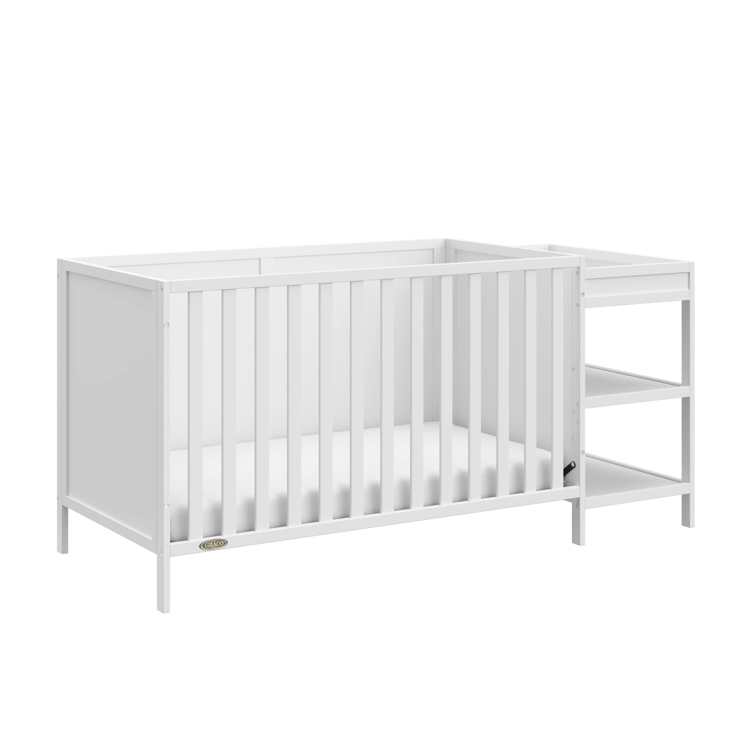 Graco Theo 5-in-1 Convertible Crib and Changer, , large
