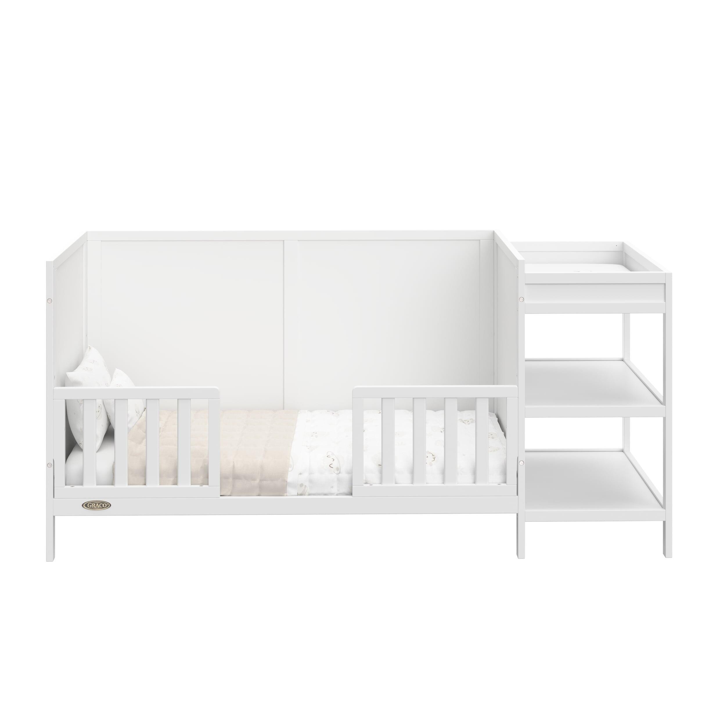 Graco Theo 5-in-1 Convertible Crib and Changer, , large