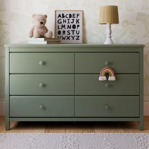 Storkcraft Alpine 6 Drawer Dresser | Ashley Storkcraft Alpine 6 Drawer Dresser | Ashley