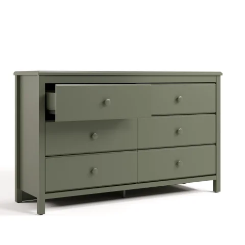 Storkcraft Alpine 6 Drawer Dresser | Ashley Storkcraft Alpine 6 Drawer Dresser | Ashley