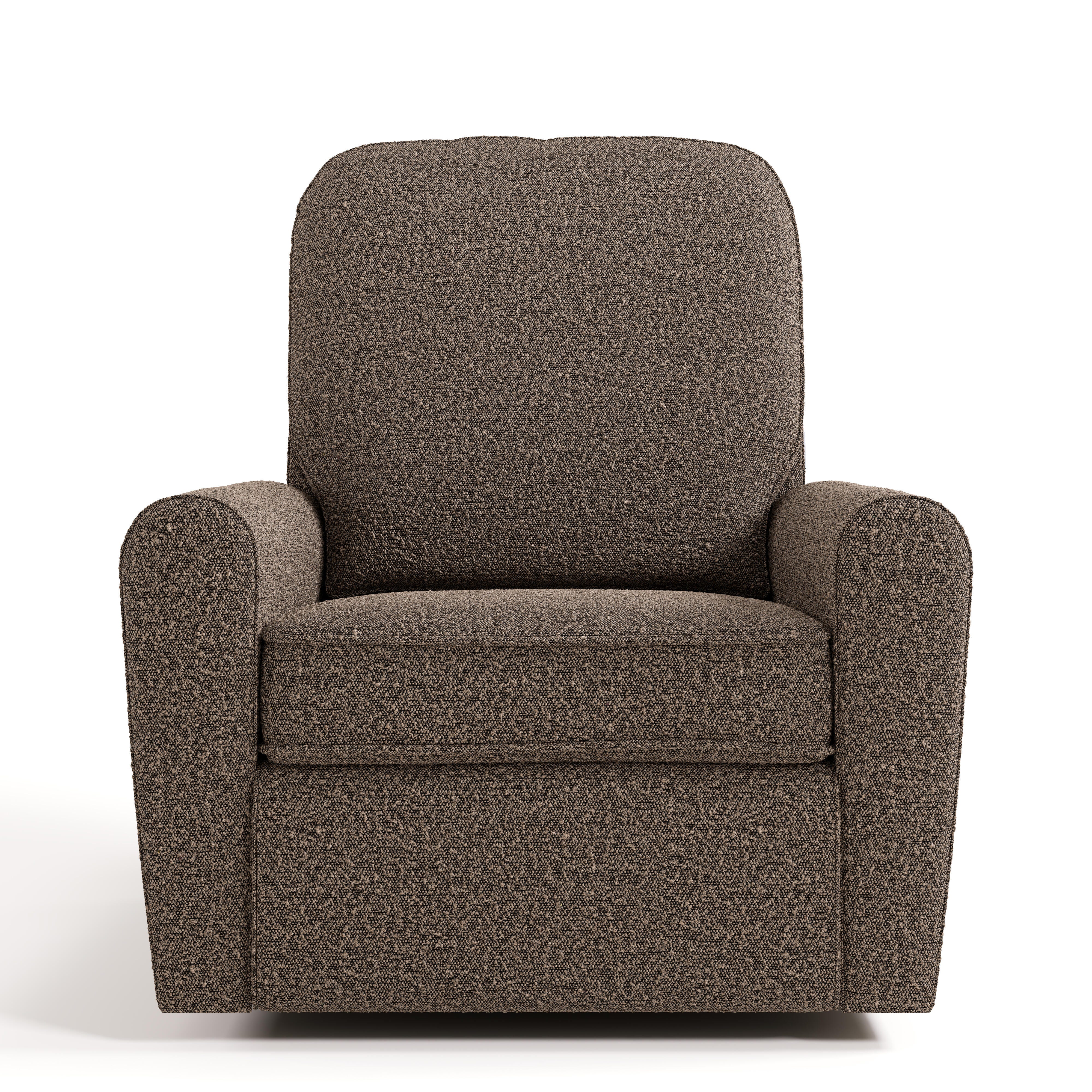Storkcraft Amalfi Deluxe Power Swivel Glider Recliner, Mountain Brown, large