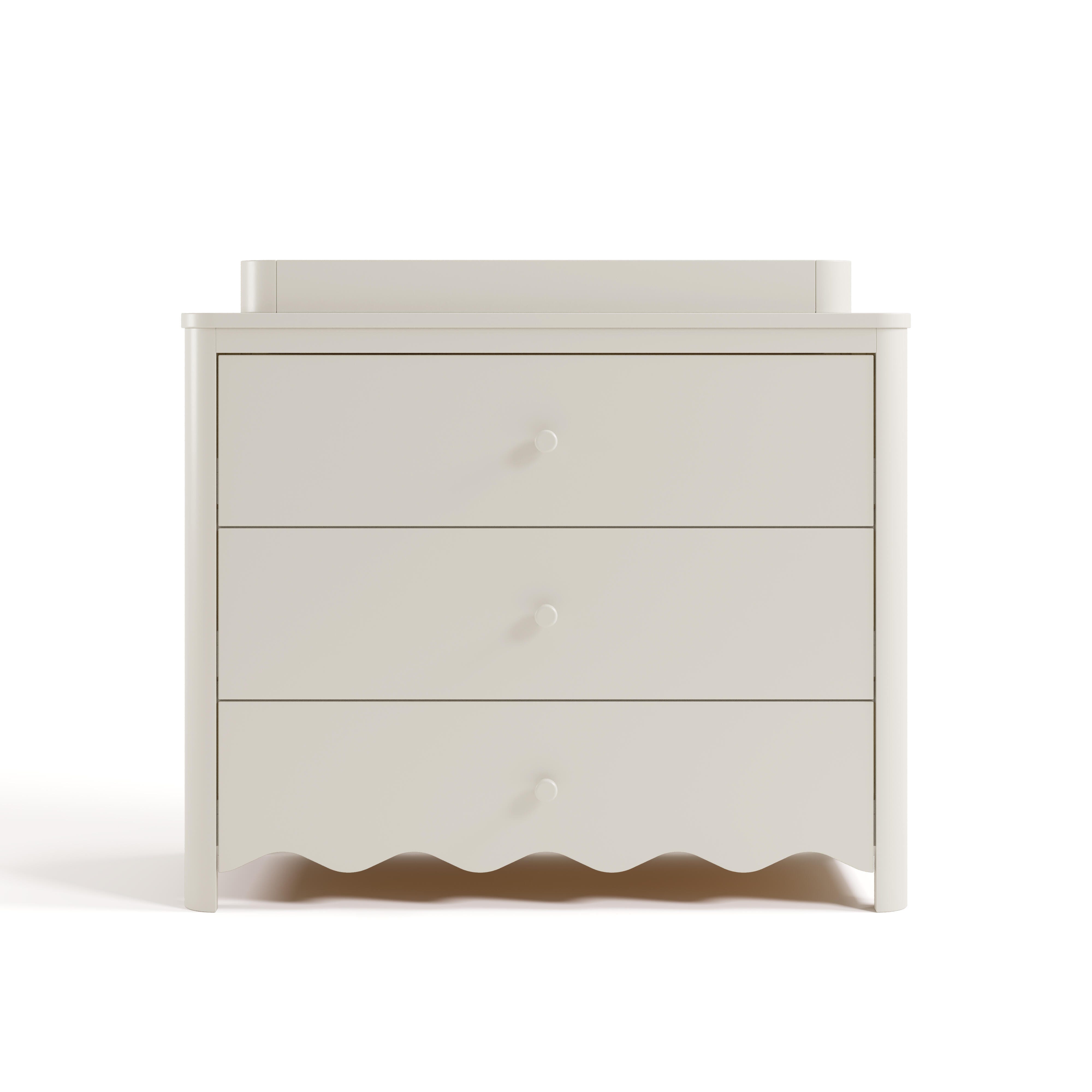 Storkcraft Casablanca 3 Drawer Chest of Drawers, Frosted Oat, large
