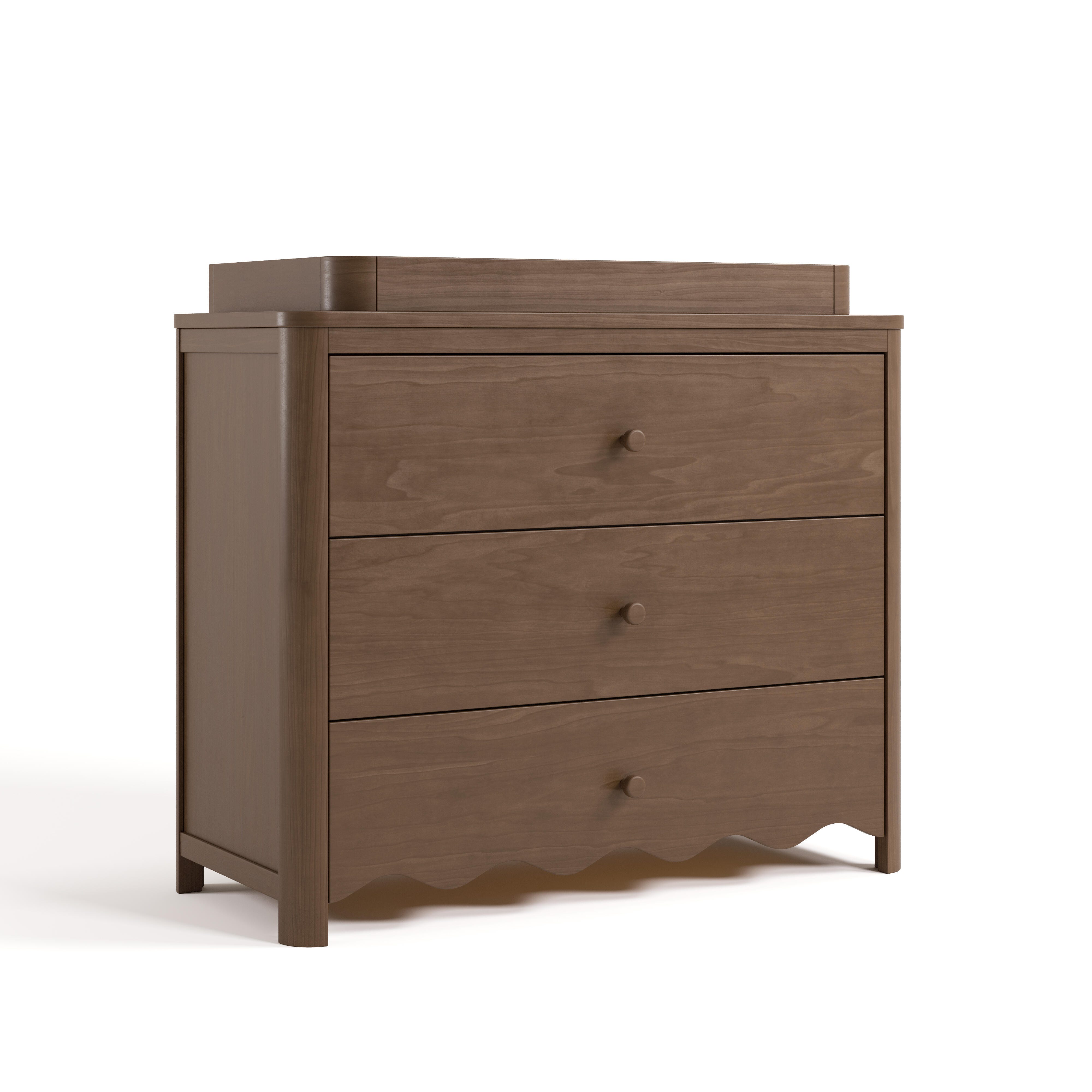 Storkcraft Casablanca 3 Drawer Chest of Drawers, Hazelnut, large