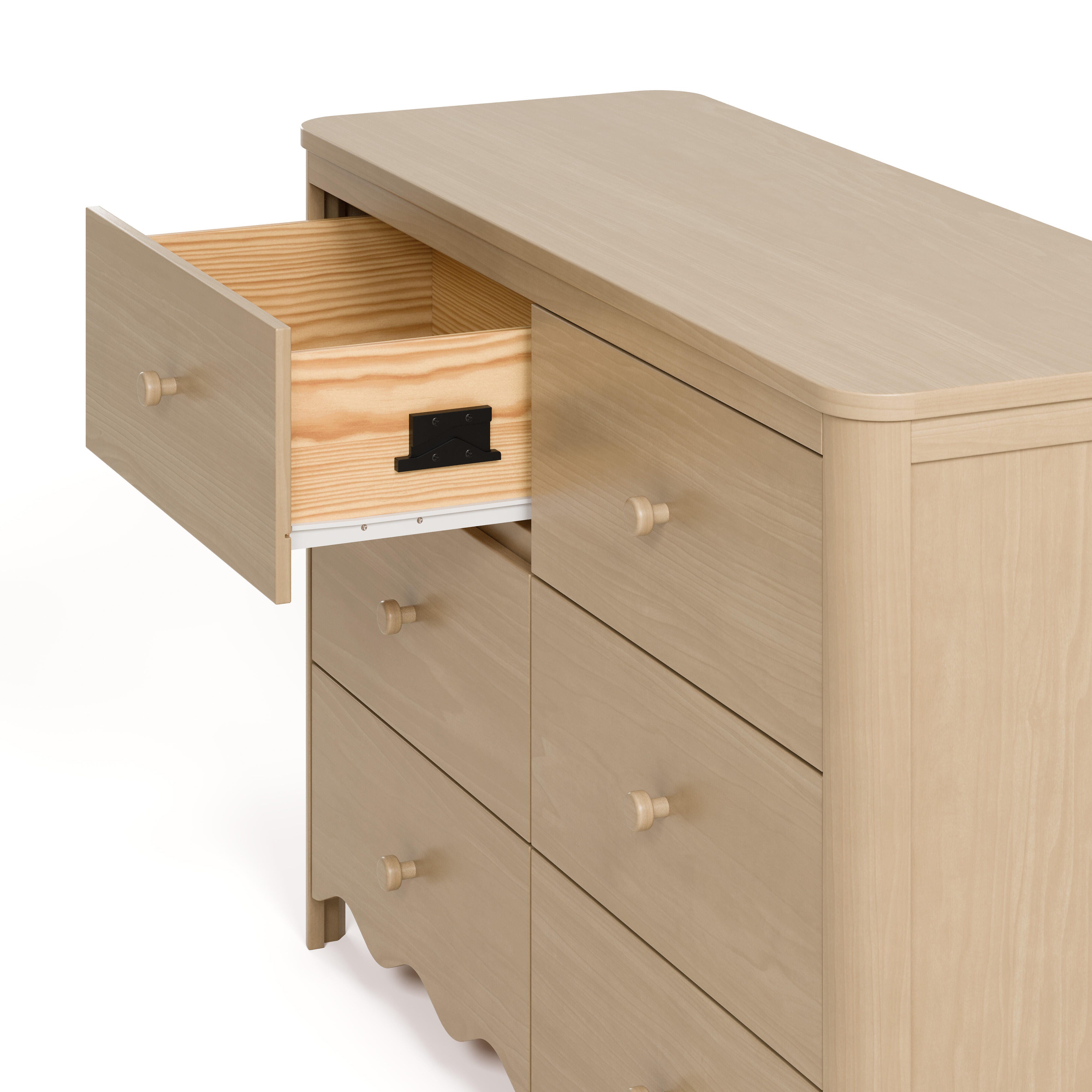 slim fit dress slacks Santos™ 6 Drawer Dresser main image 1