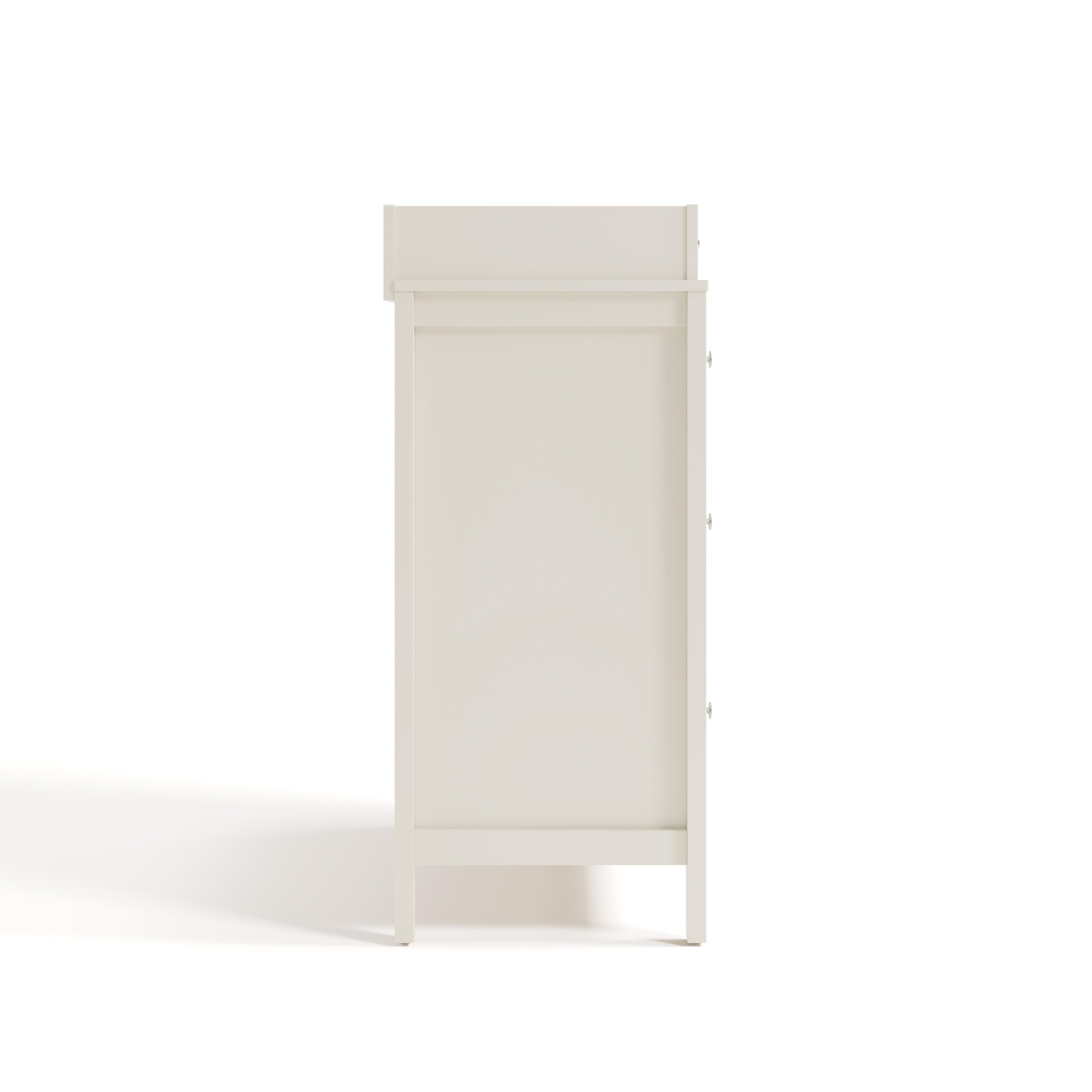 Storkcraft Horizon 3 Drawer Chest of Drawers, Frosted Oat, large