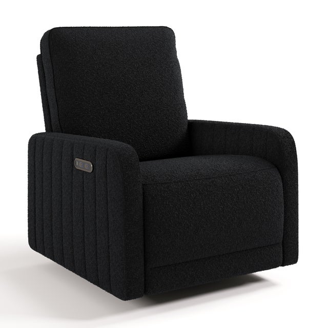 Storkcraft Kyoto Deluxe Extra-Wide Power Swivel Glider Recliner