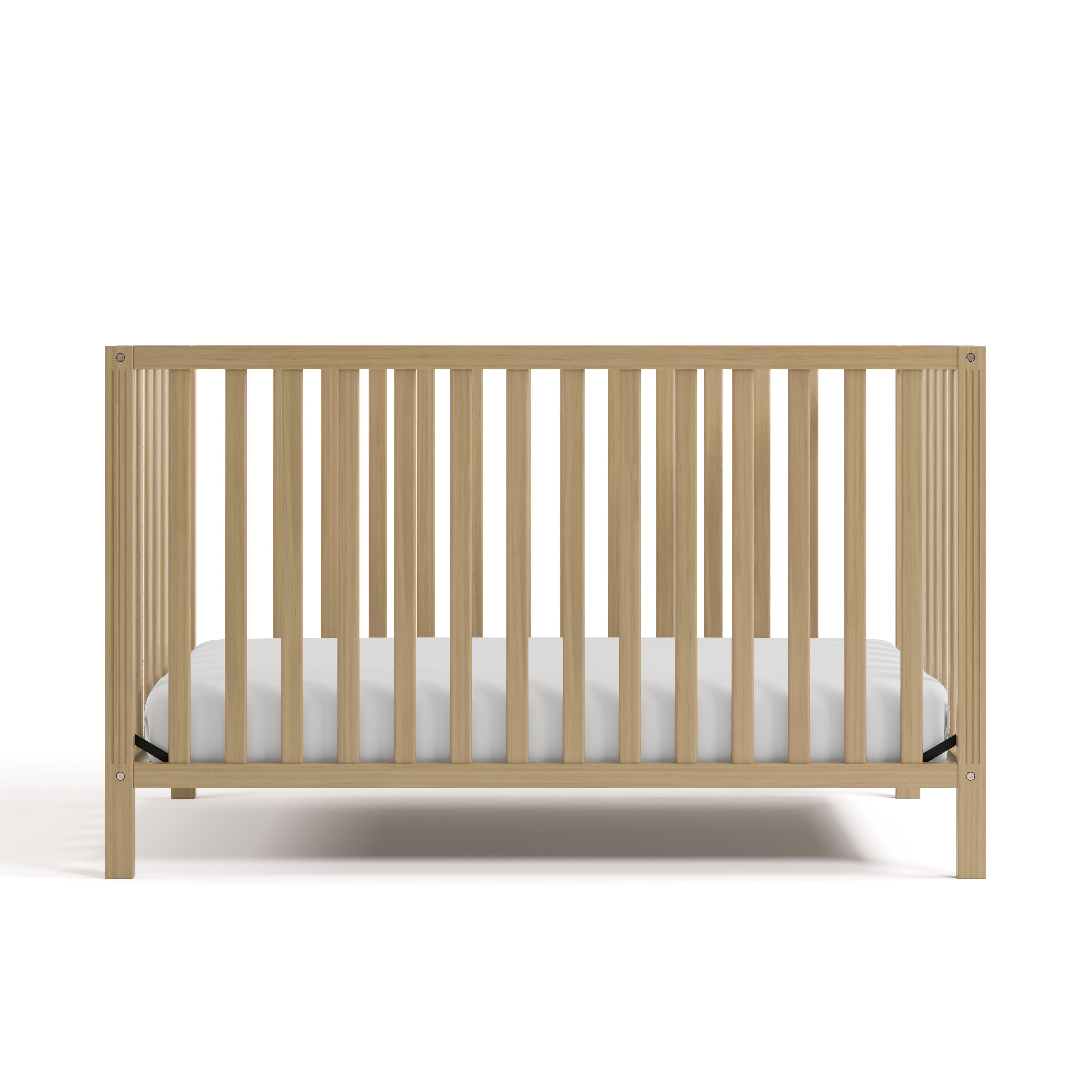 Storkcraft Morningside 5-in-1 Convertible Crib, Driftwood, large