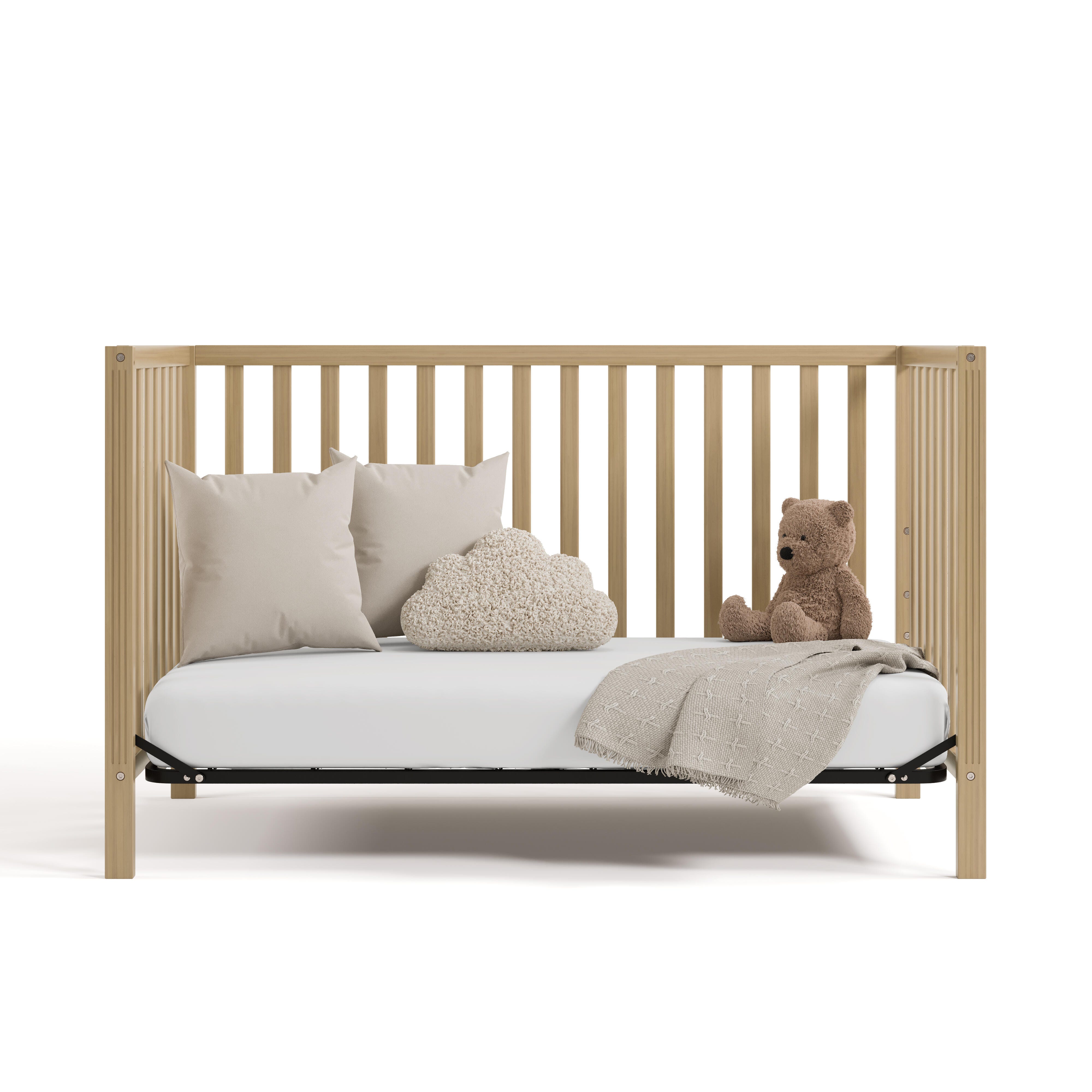 Storkcraft Morningside 5-in-1 Convertible Crib, Driftwood, large