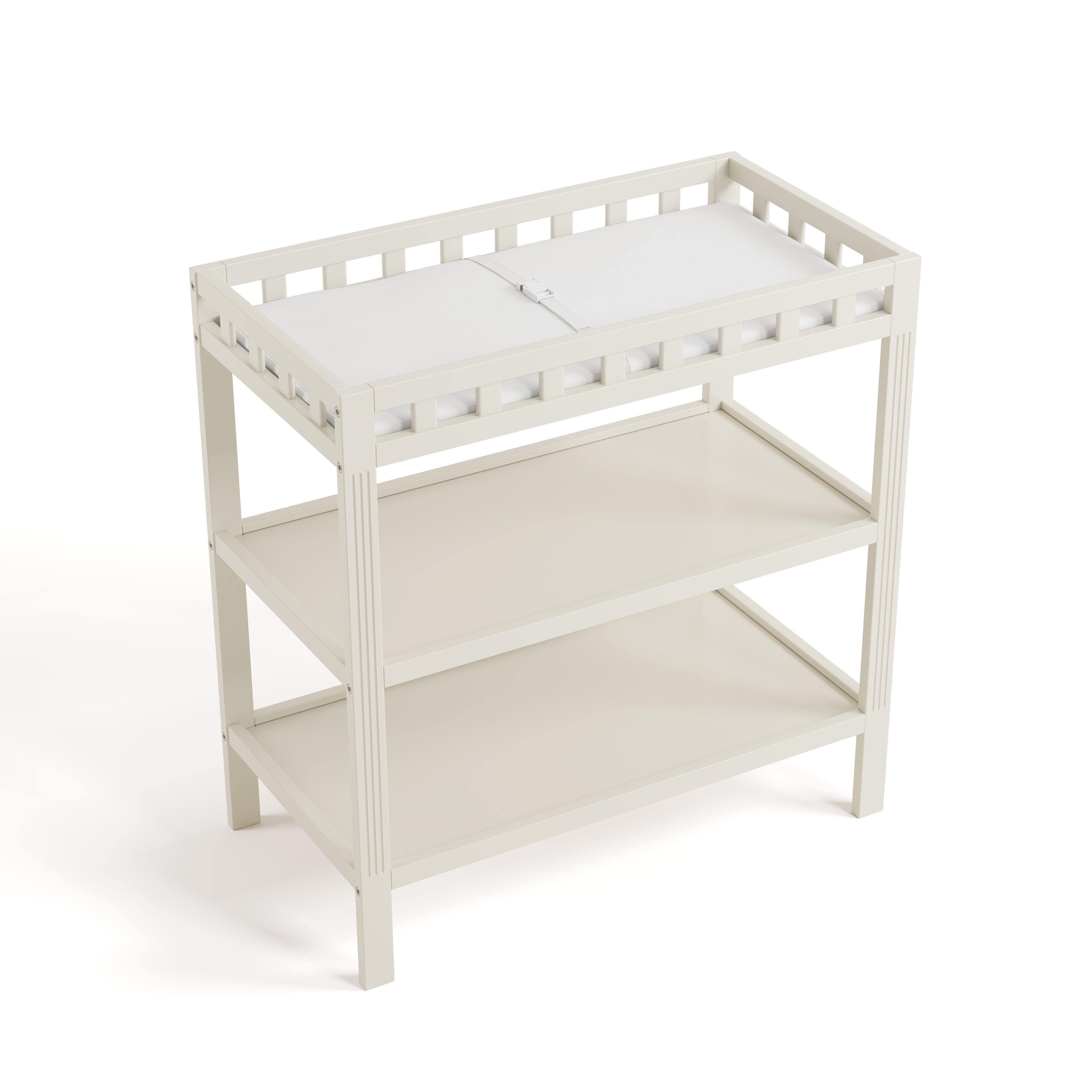 Storkcraft Morningside Changing Table, Frosted Oat, large