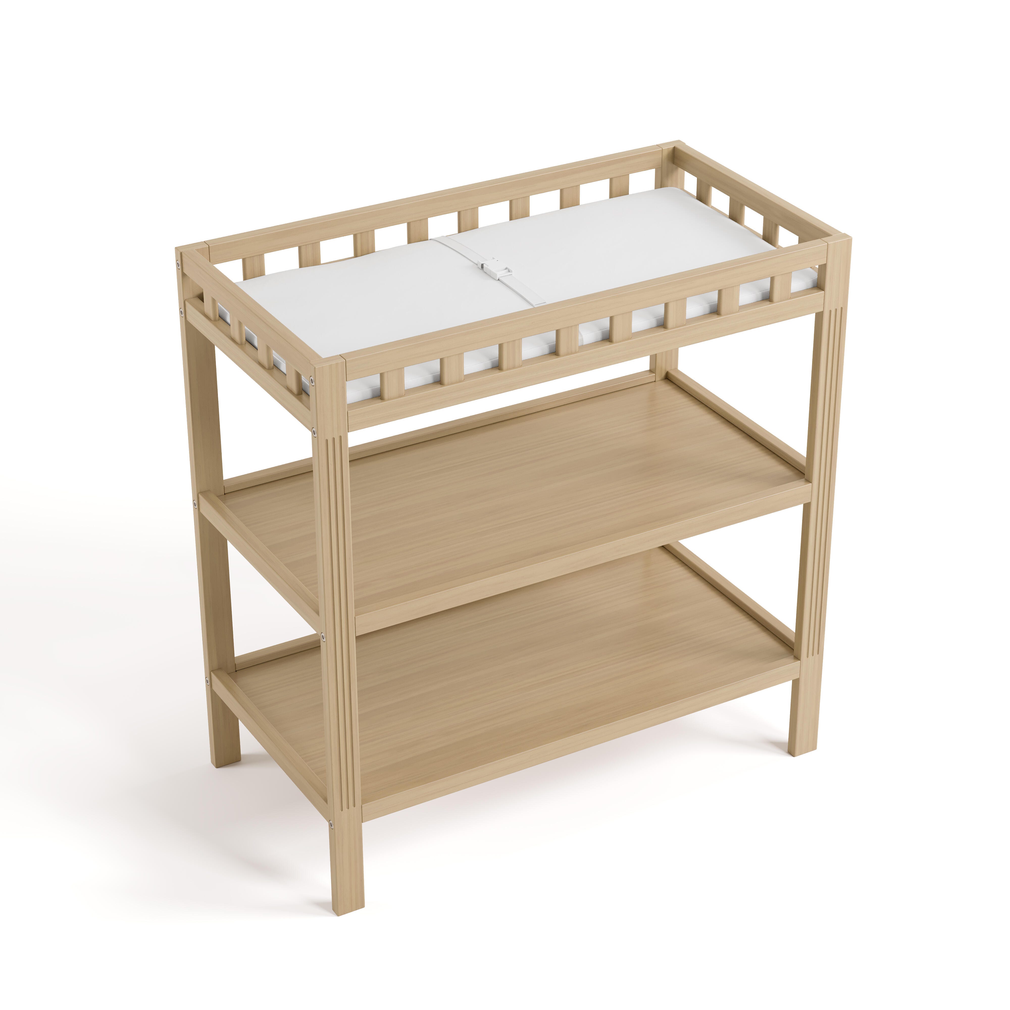 Storkcraft Morningside Changing Table, Driftwood, large