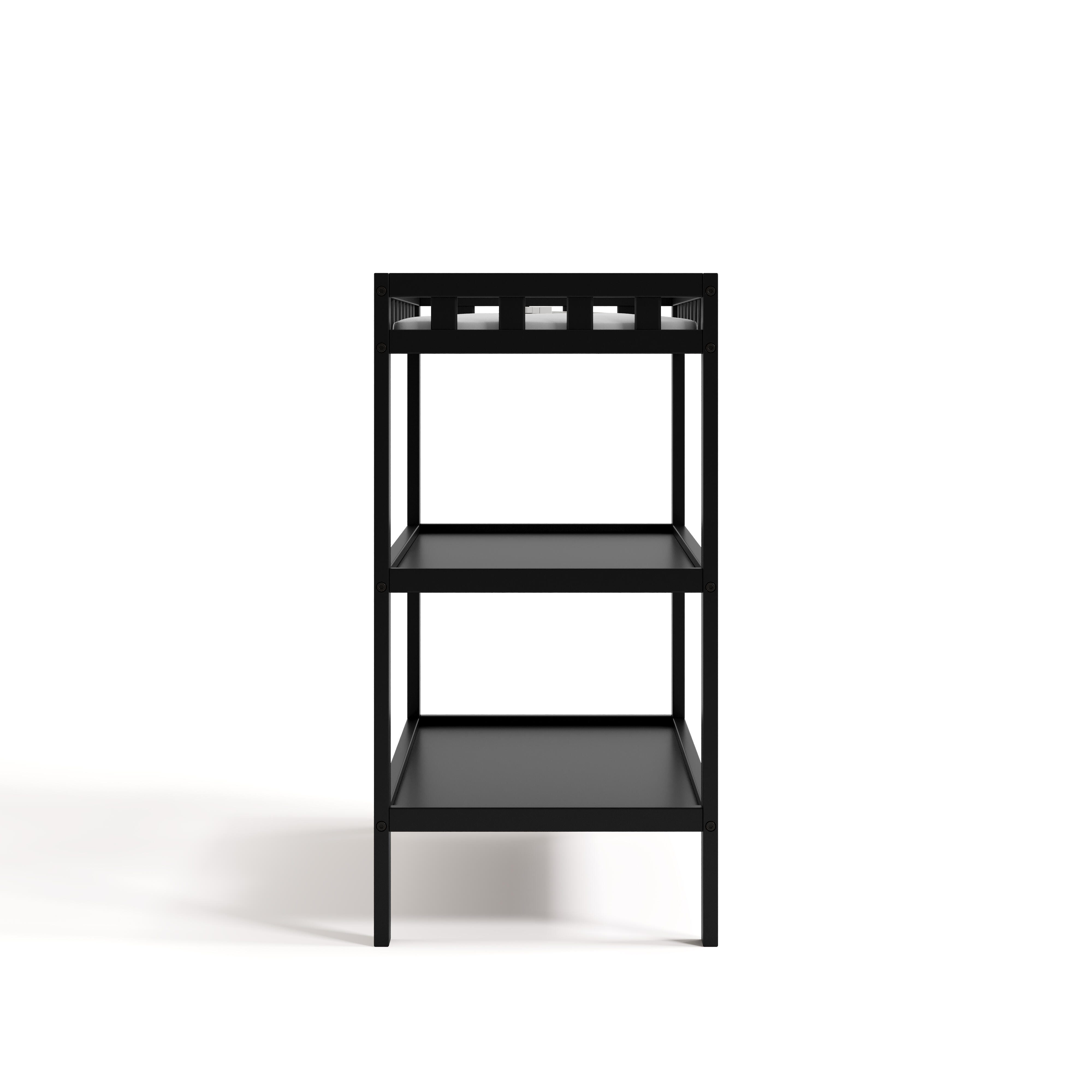 Storkcraft Morningside Changing Table, Black, large