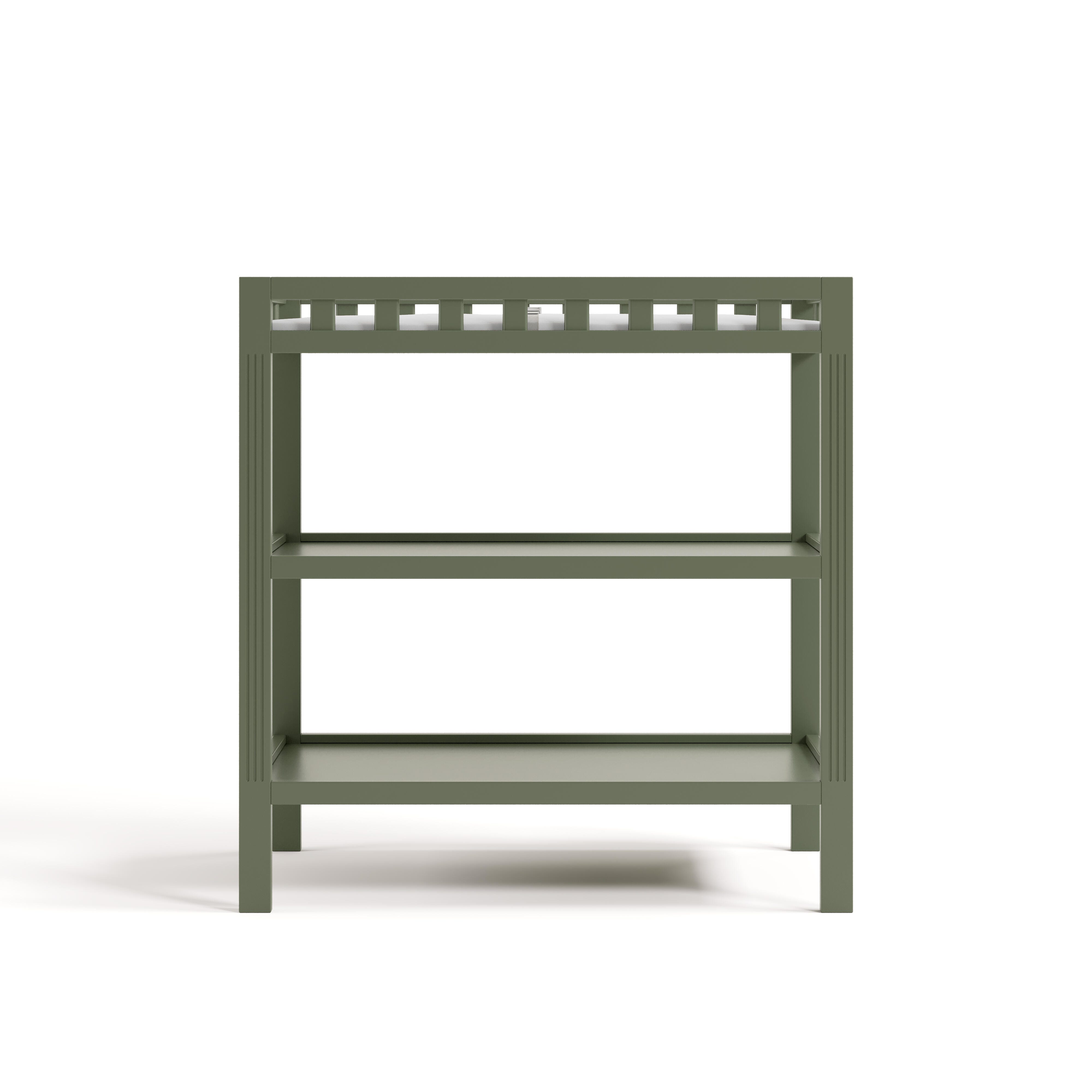 Storkcraft Morningside Changing Table, Olive, large