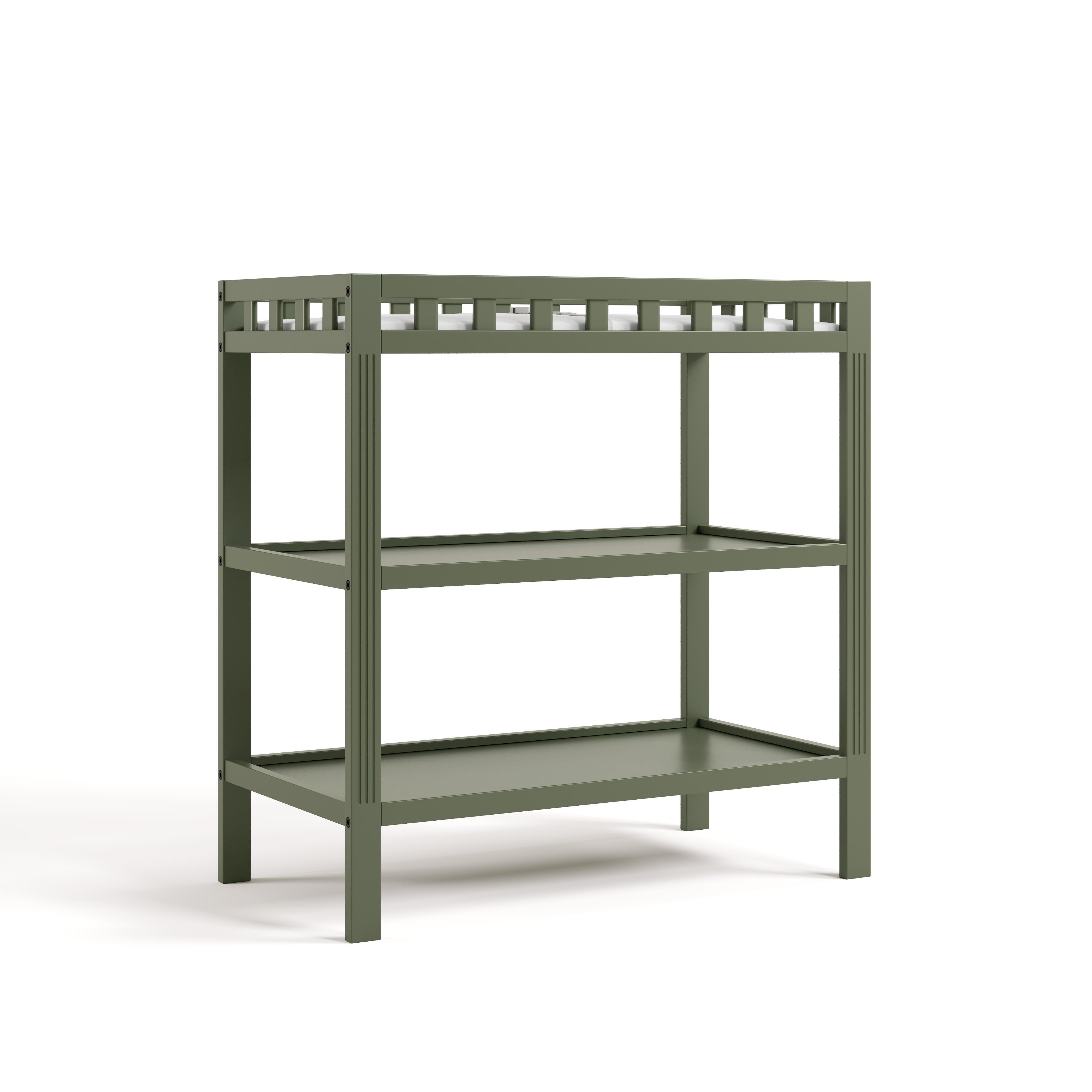 Storkcraft Morningside Changing Table, Olive, large