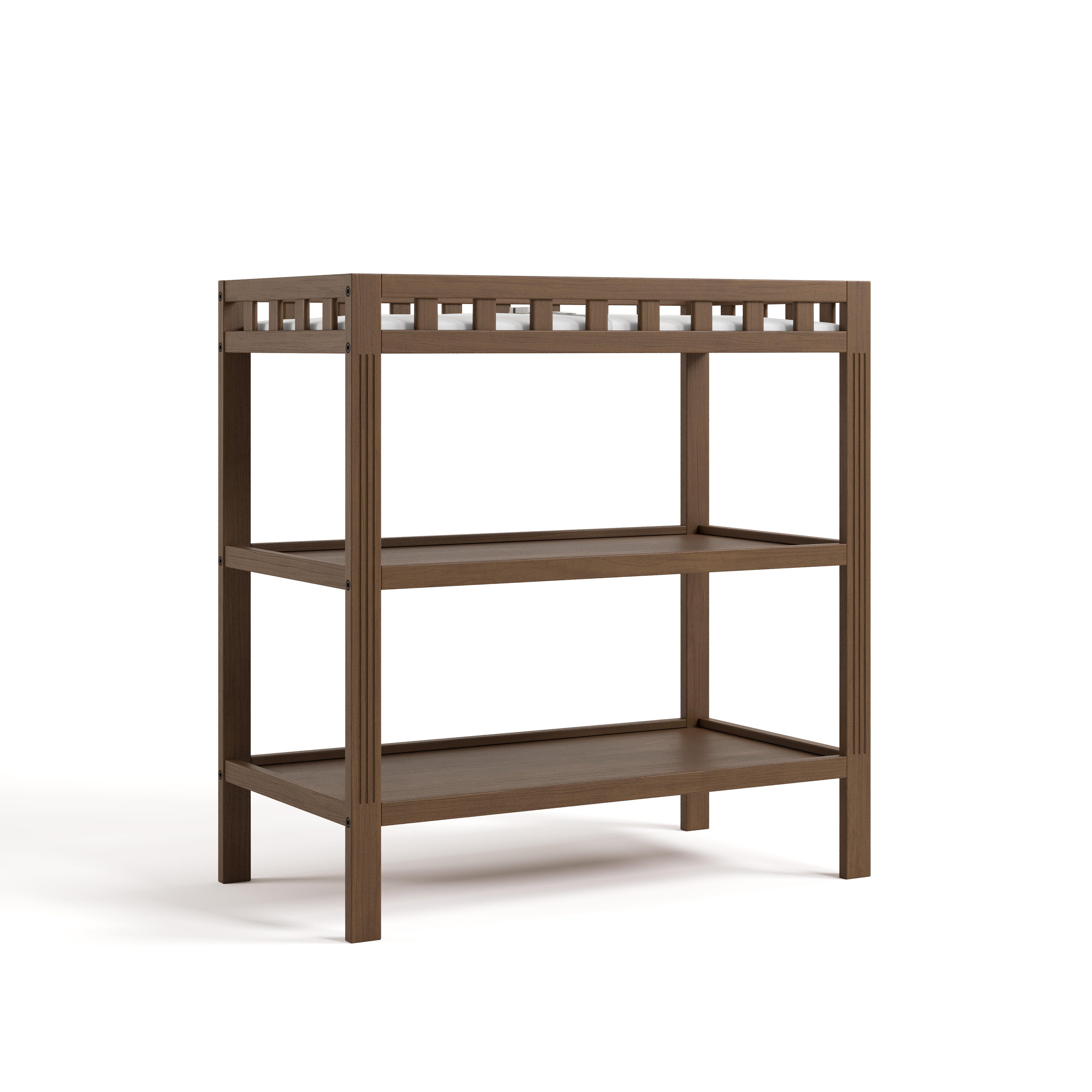 Storkcraft Morningside Changing Table, Hazelnut, large