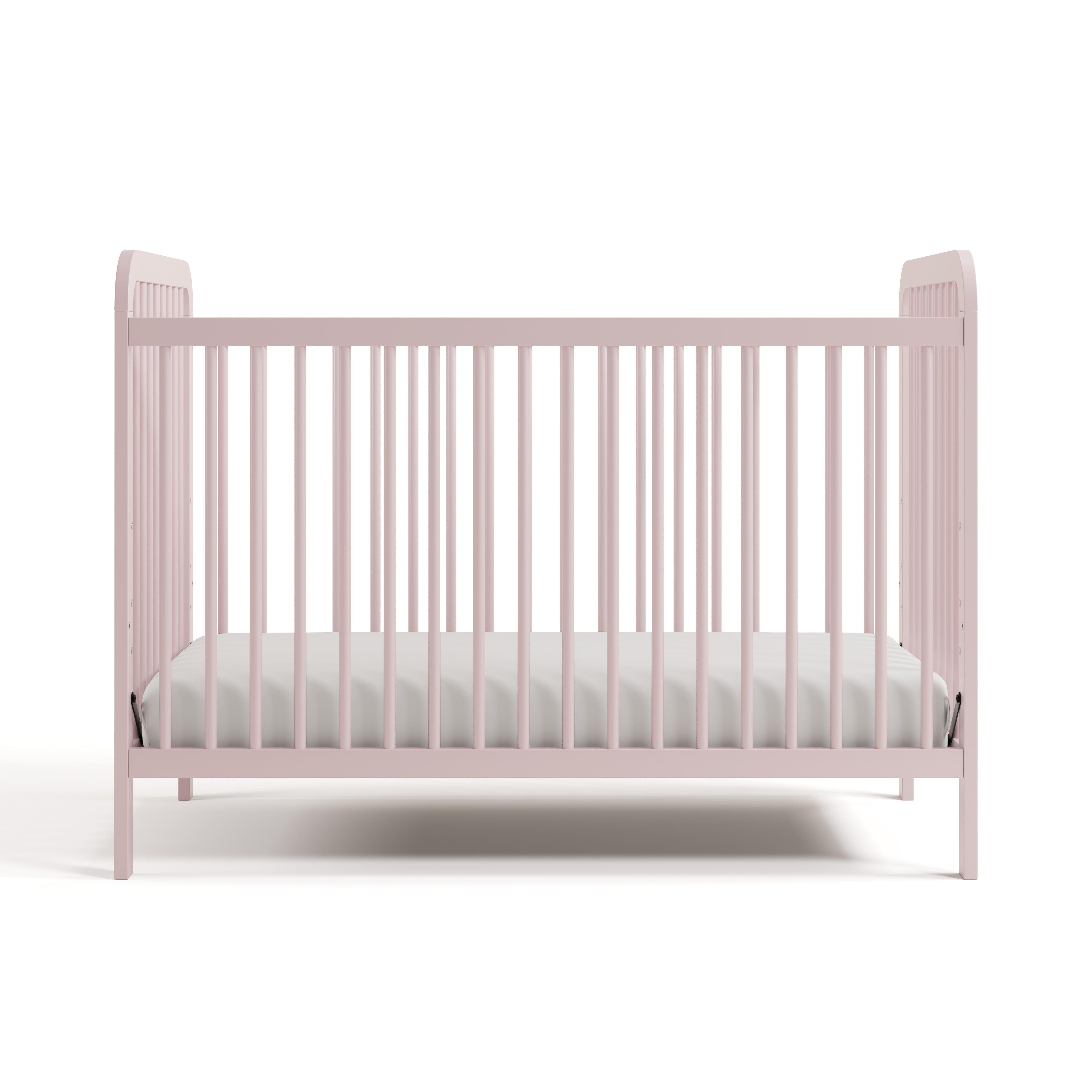 Storkcraft Pasadena 3-in-1 Convertible Crib, Blush, large