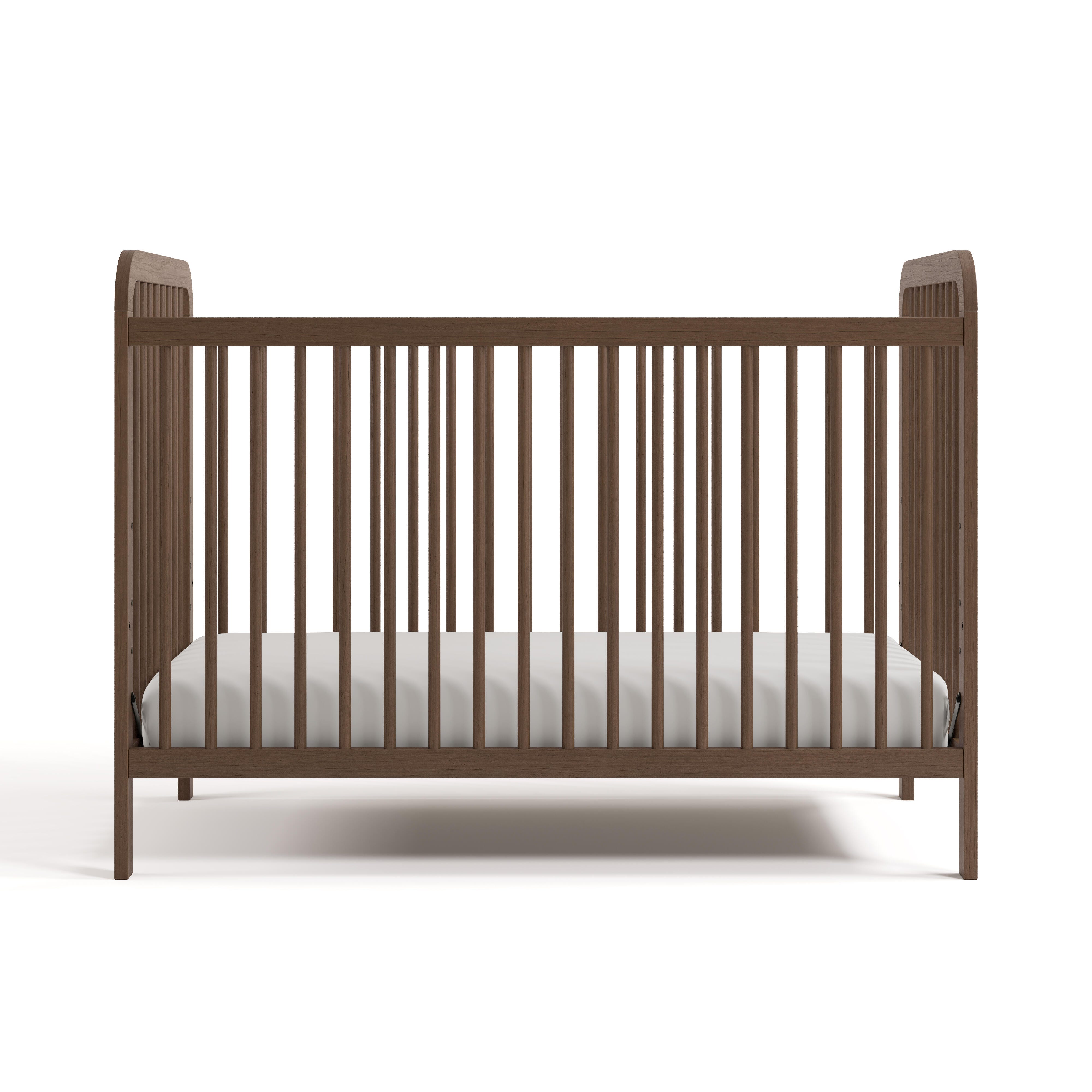 Storkcraft Pasadena 3-in-1 Convertible Crib, Hazelnut, large
