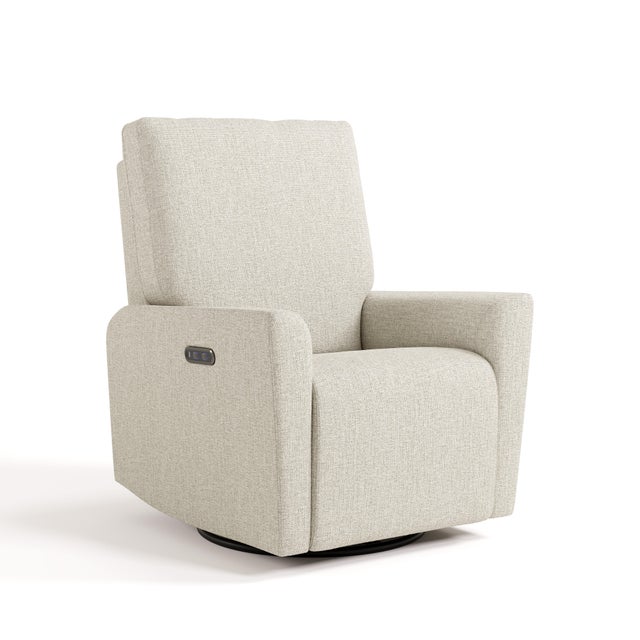 Storkcraft Santorini Deluxe Power Swivel Glider Recliner