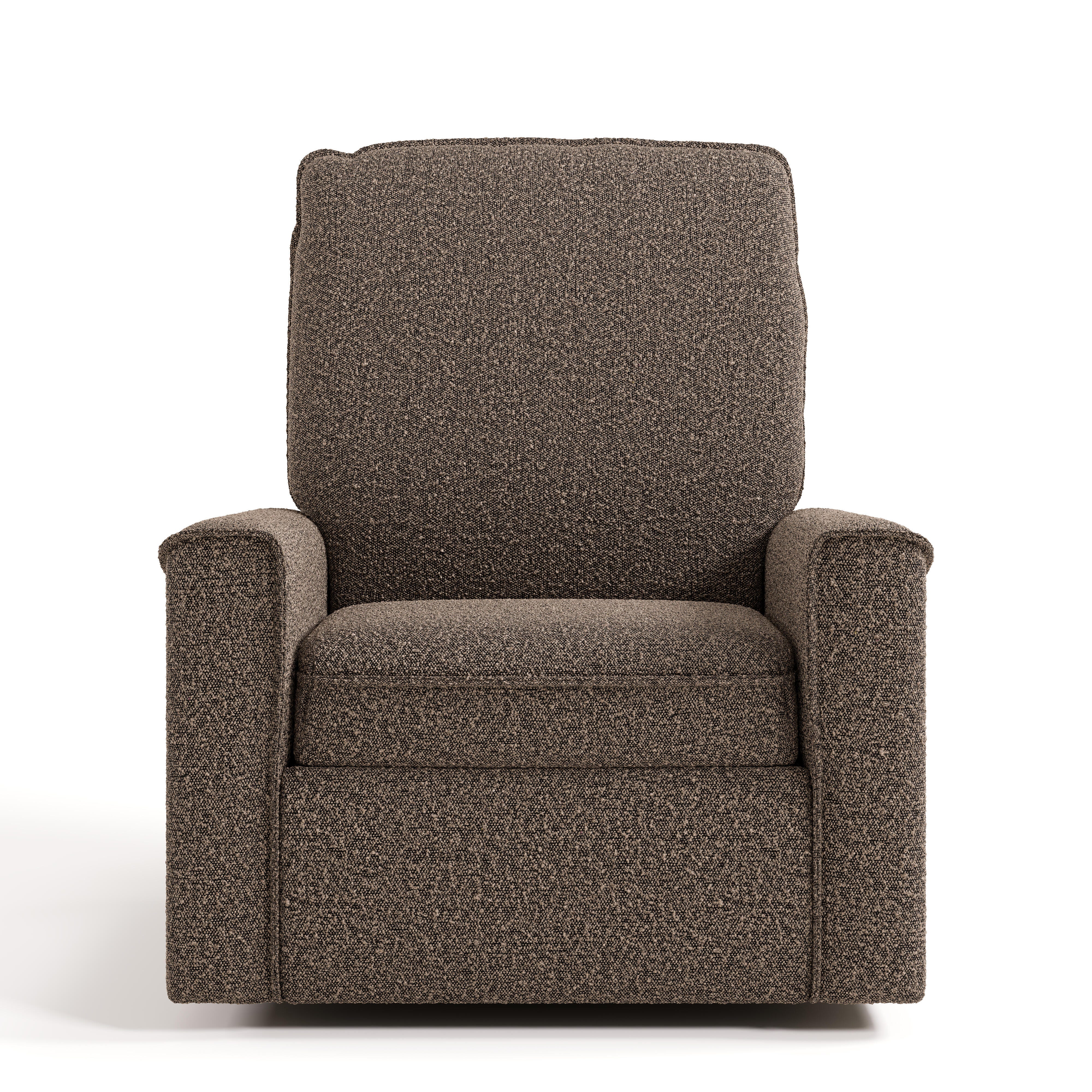 Storkcraft Santos Deluxe Power Swivel Glider Recliner, Mountain Brown, large