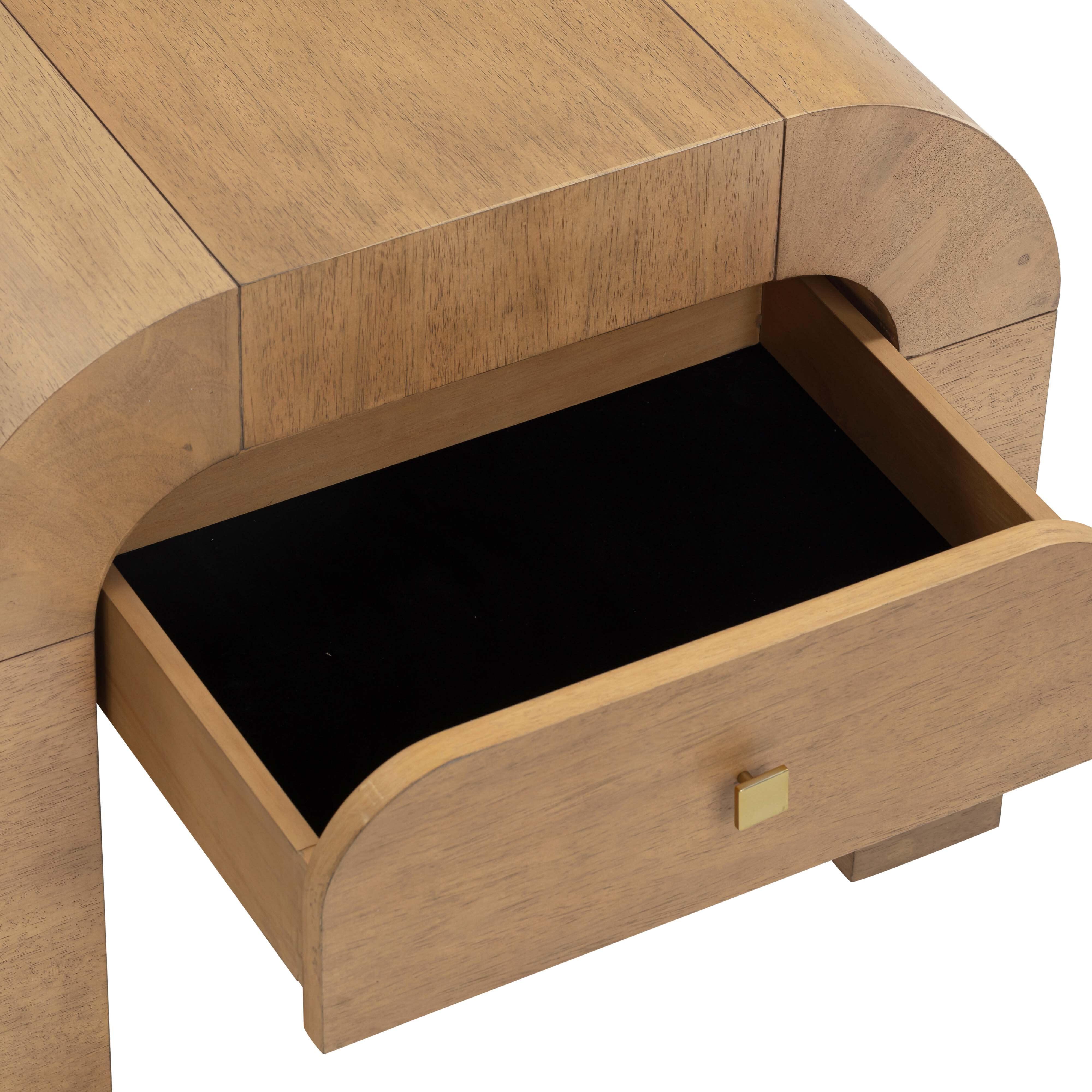 TOV Furniture Hump 26" 1 Drawer Nightstand, , large