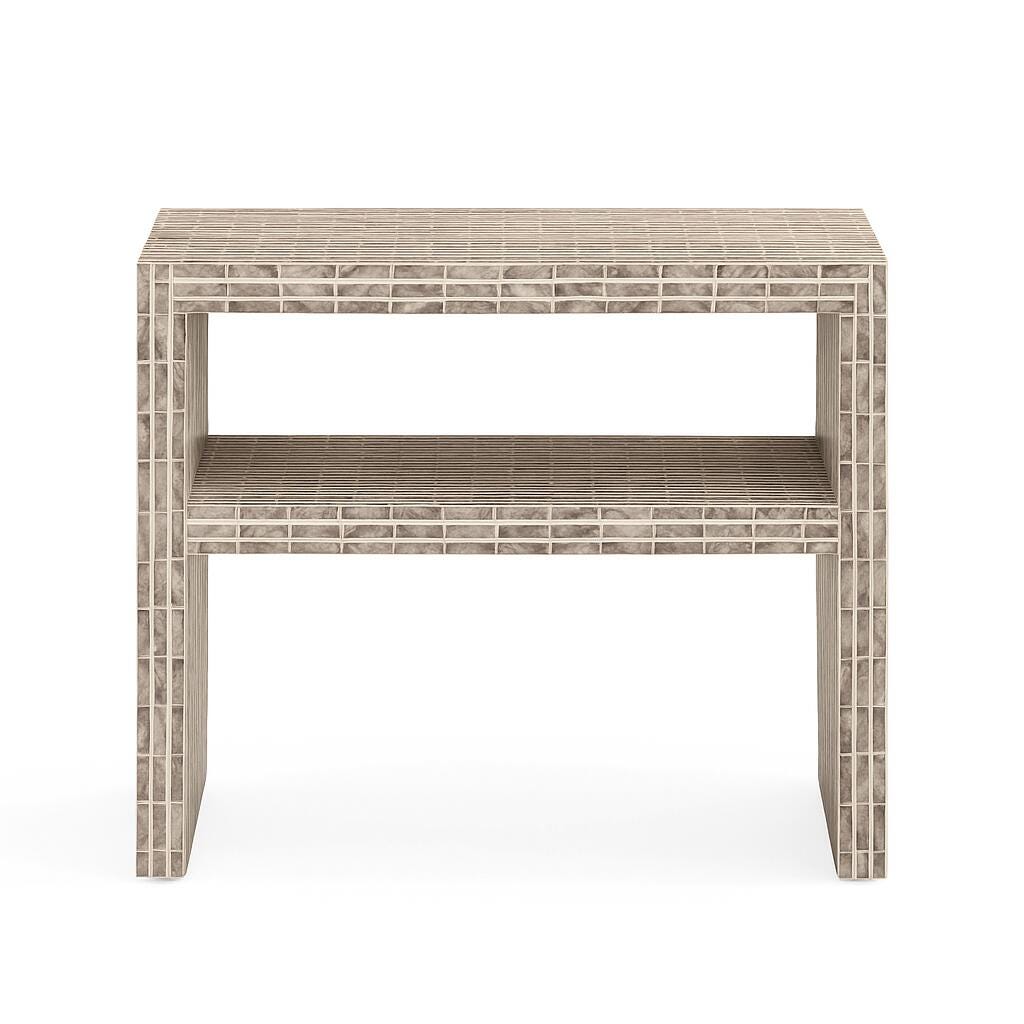 TOV Furniture Derry 22" Nightstand, Lavender, large