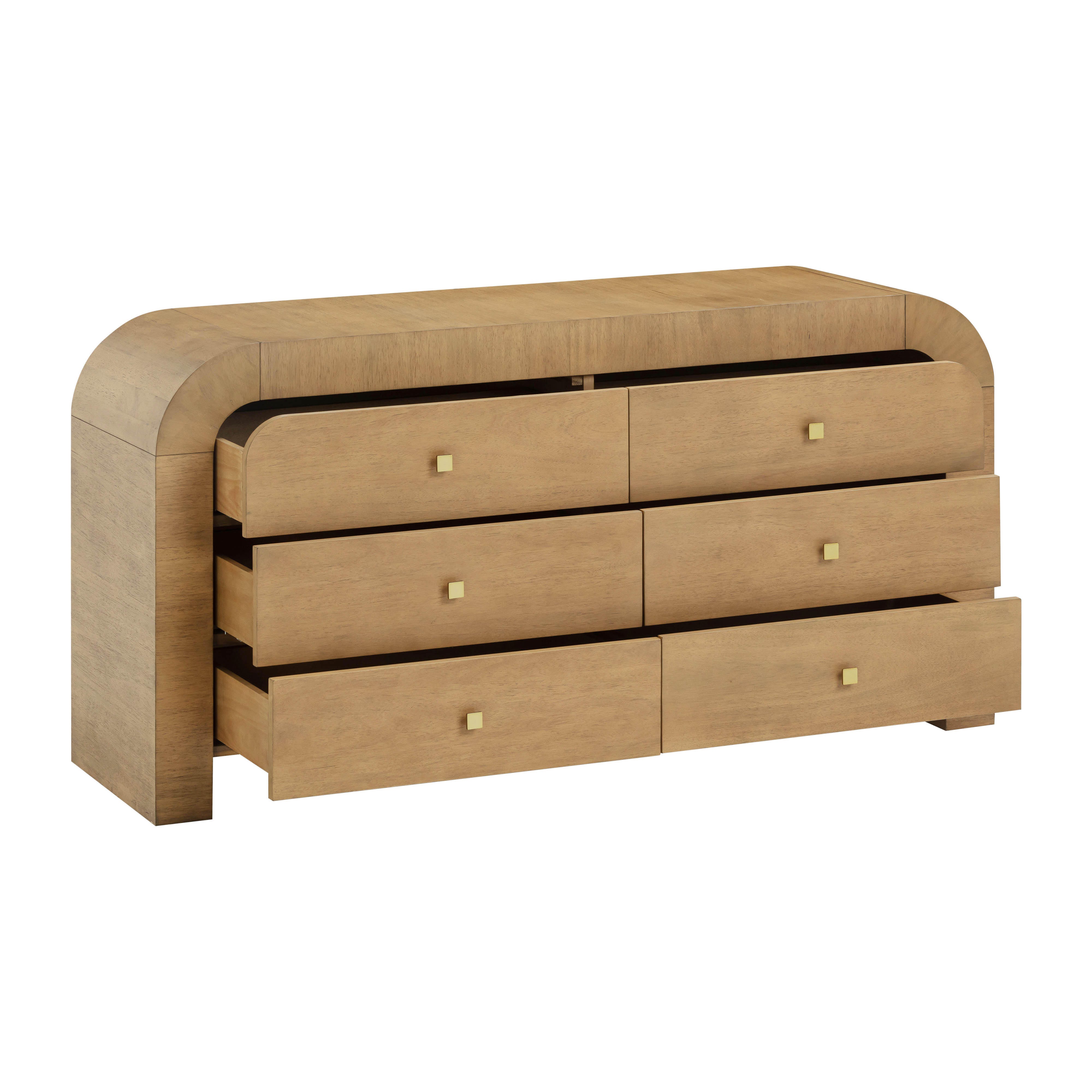 TOV Furniture Hump 6 Drawer Dresser, , large