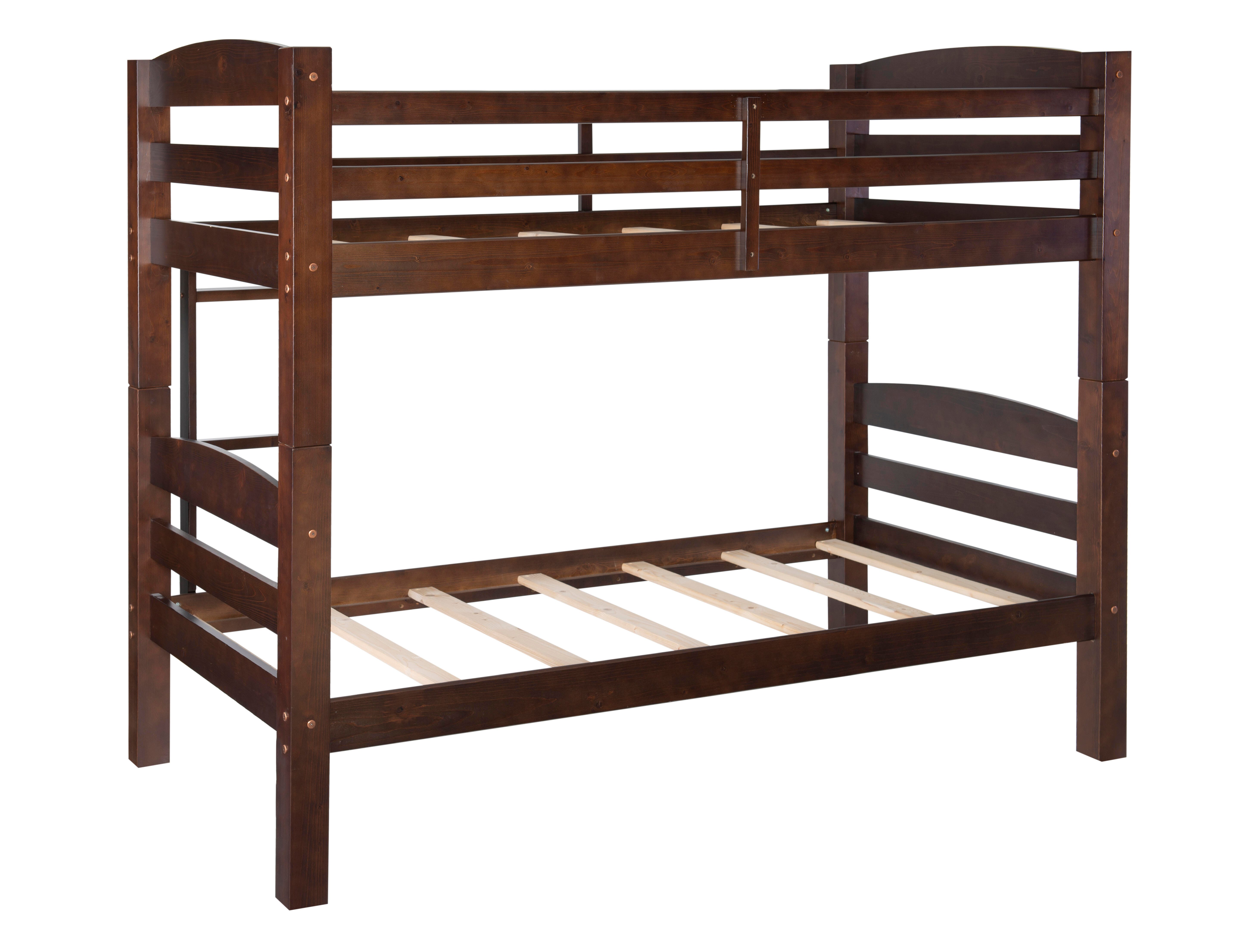 Linon Cale Twin Over Twin Bunk Bed, , large