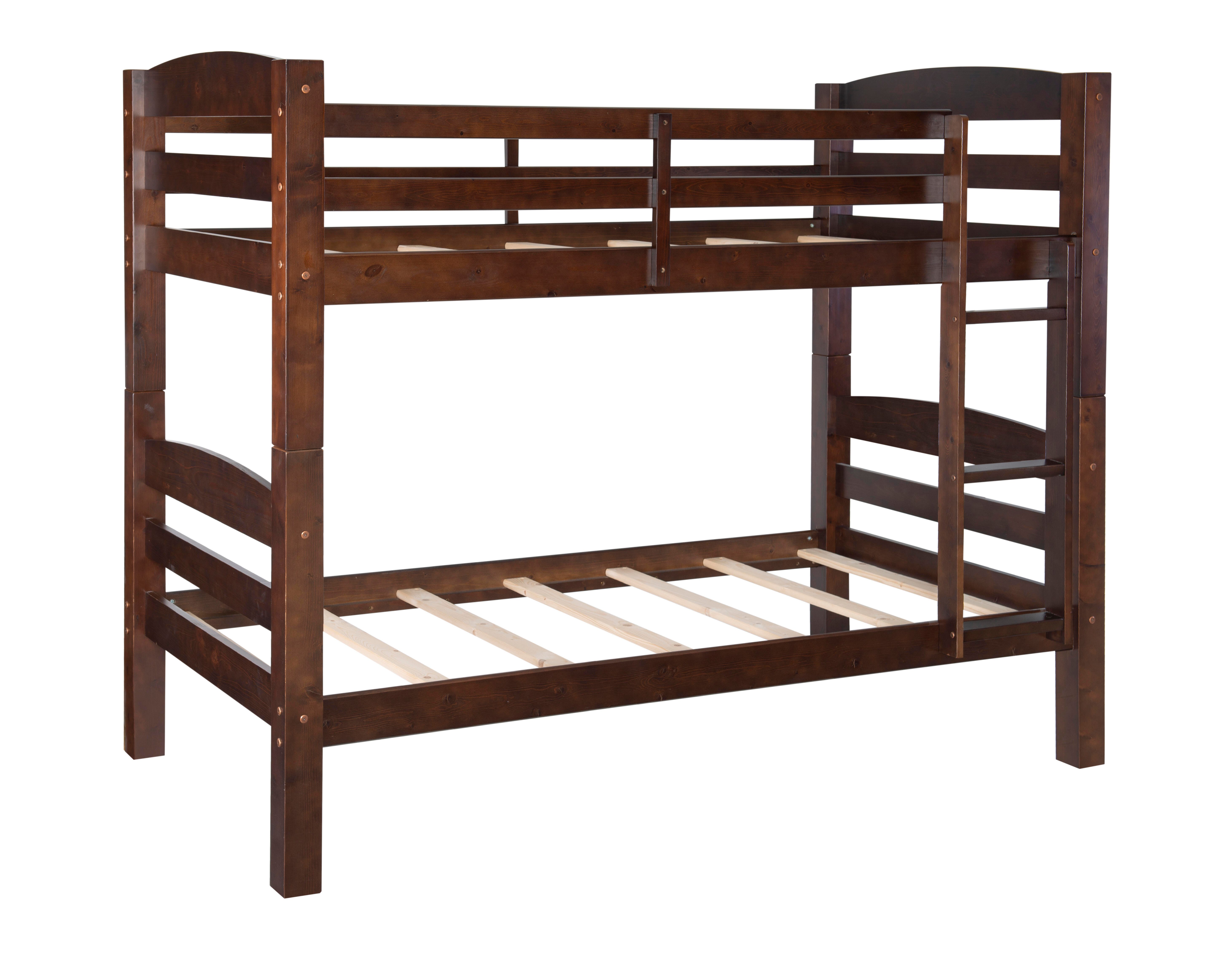 Linon Cale Twin Over Twin Bunk Bed, , large