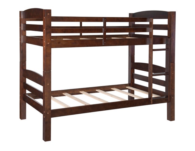 Linon Cale Twin Over Twin Bunk Bed