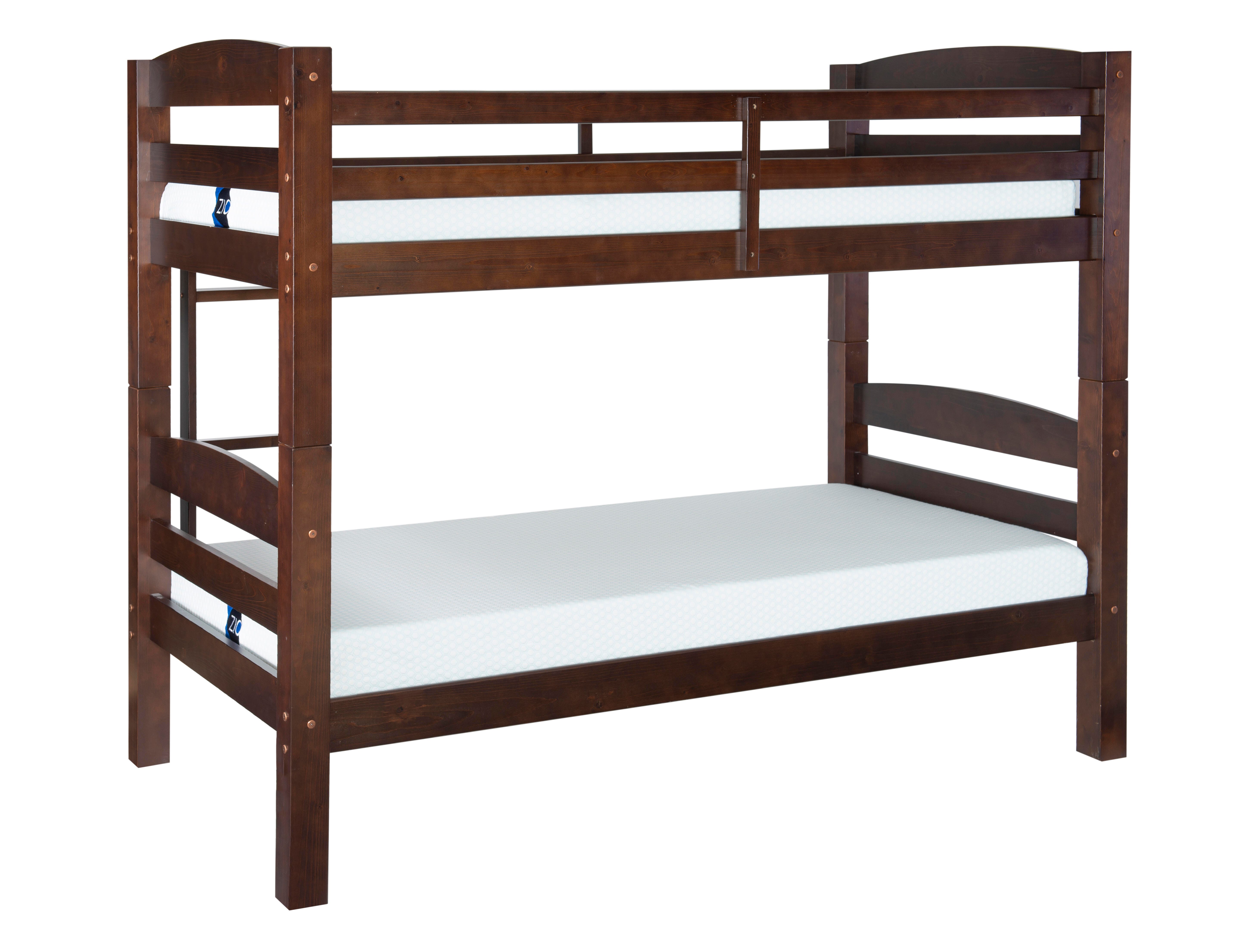 Linon Cale Twin Over Twin Bunk Bed, , large