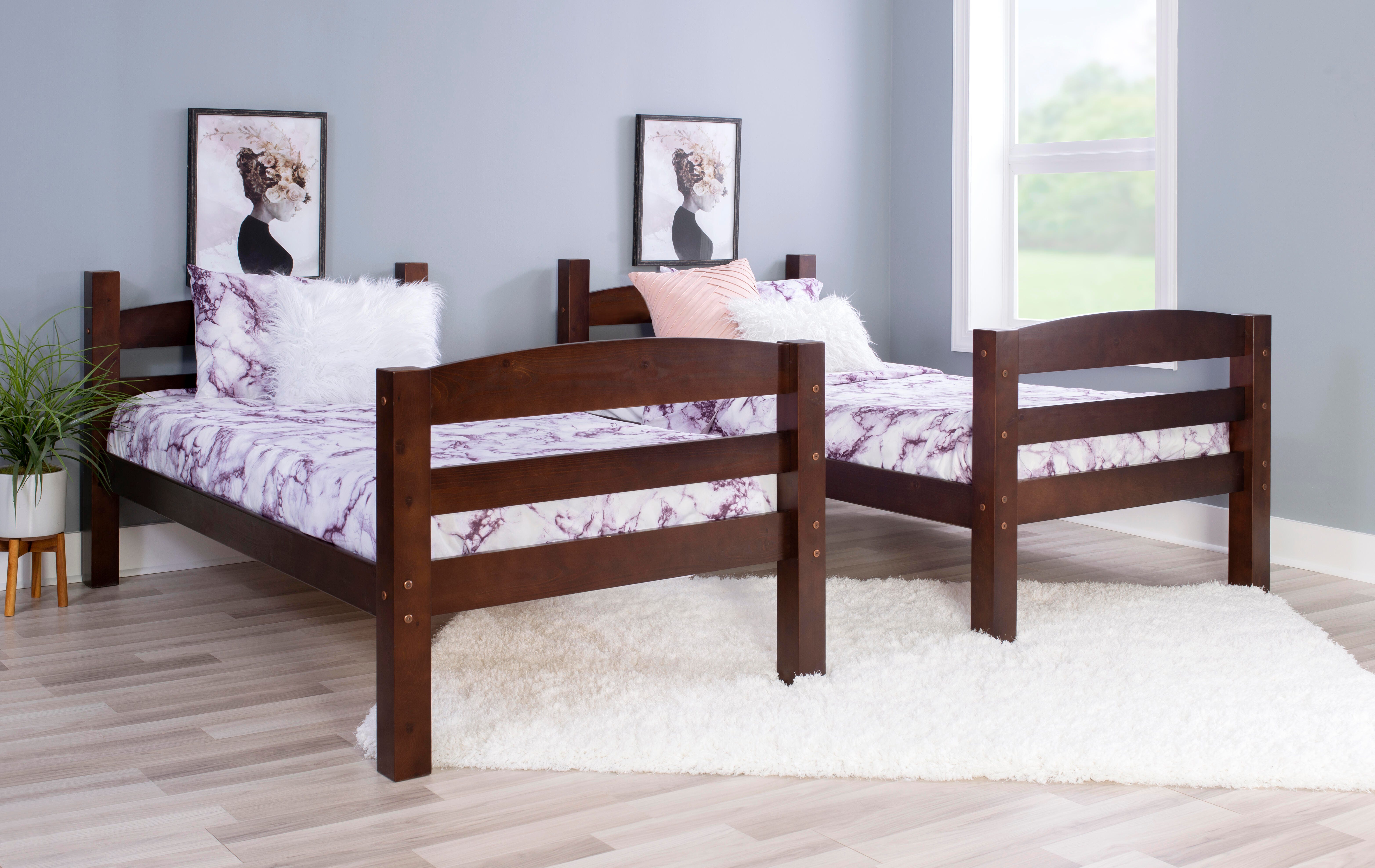 Linon Cale Twin Over Twin Bunk Bed, , large