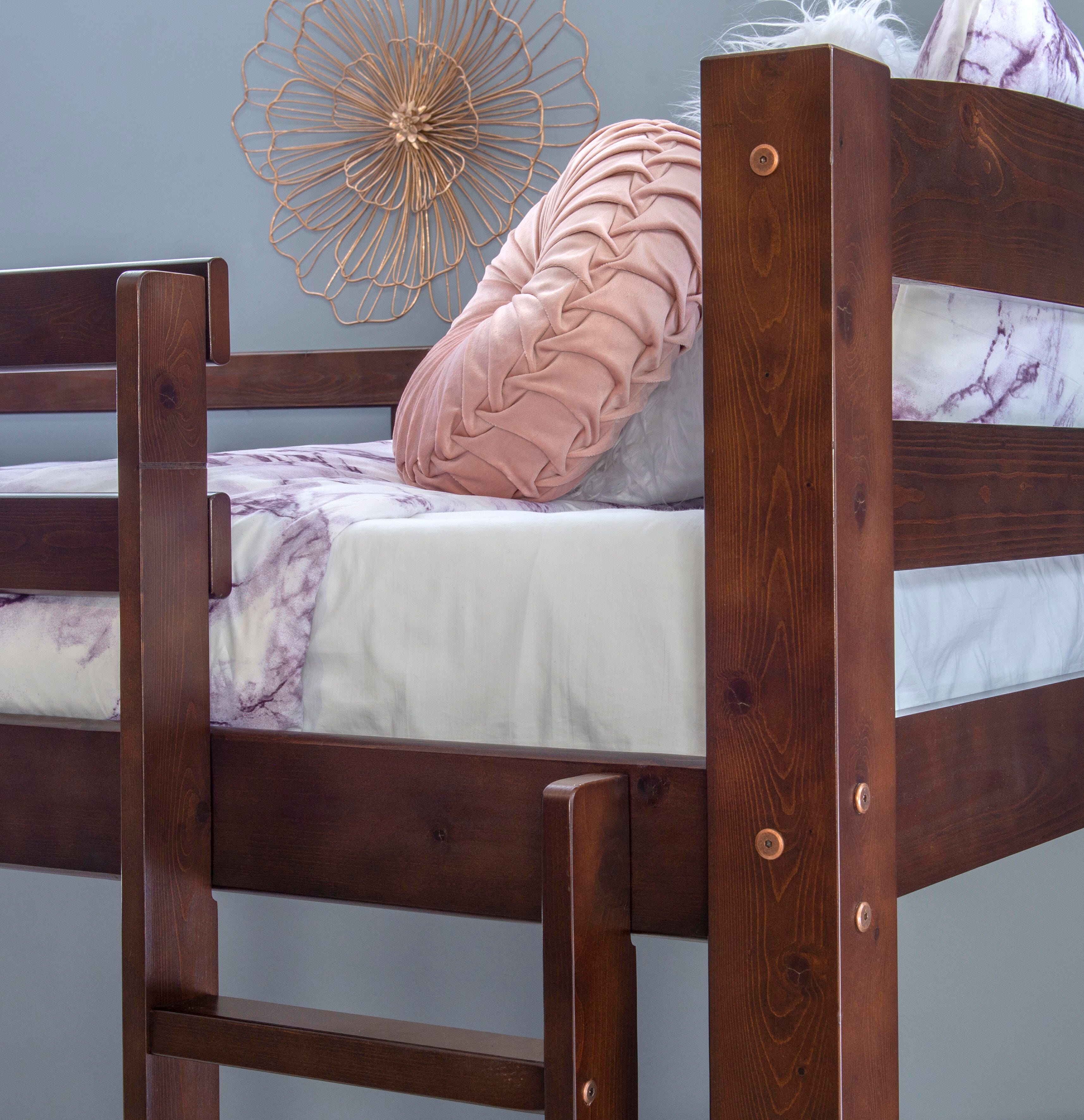 Linon Cale Twin Over Twin Bunk Bed, , large