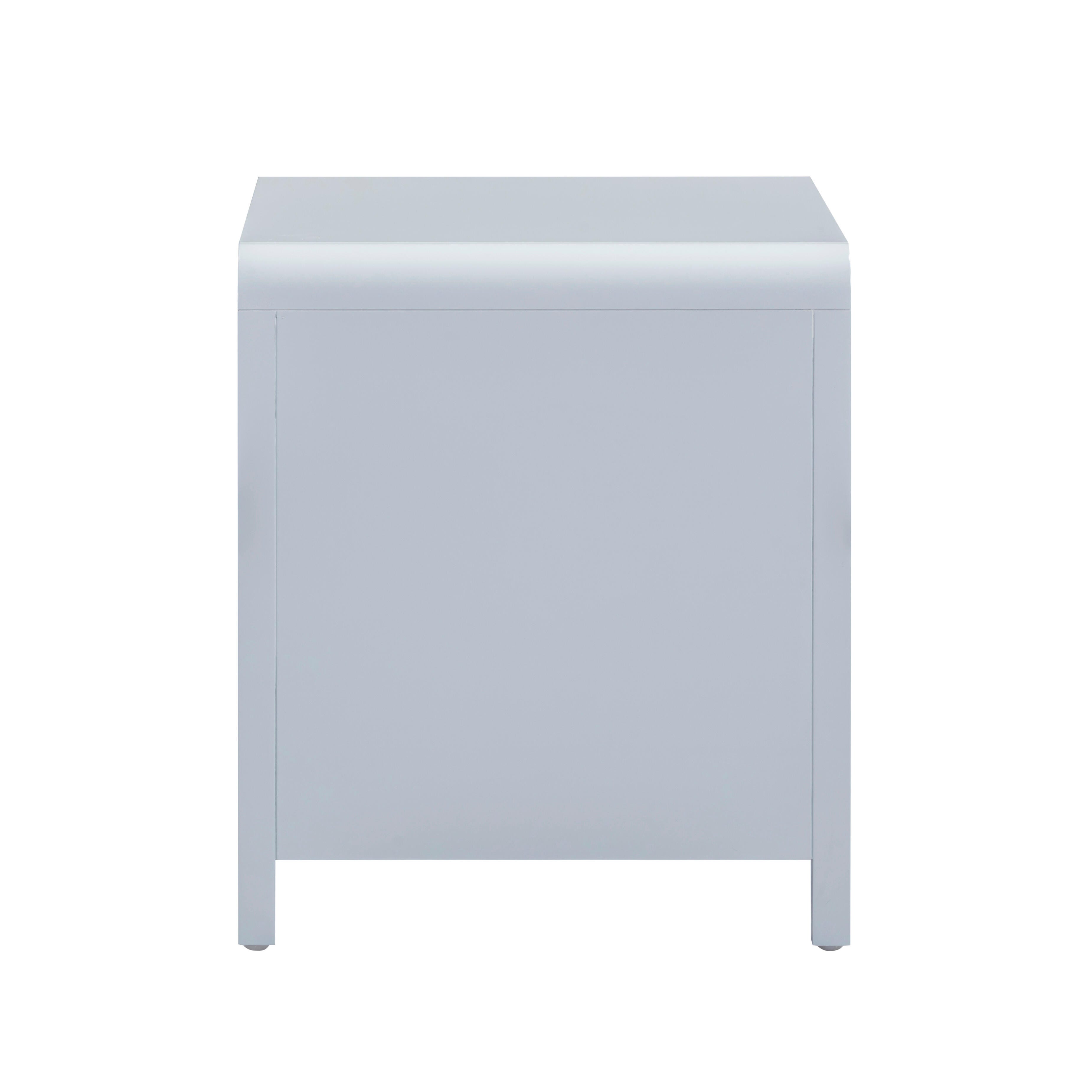 TOV Furniture Patty 28" 2 Drawer Nightstand, Blue, large