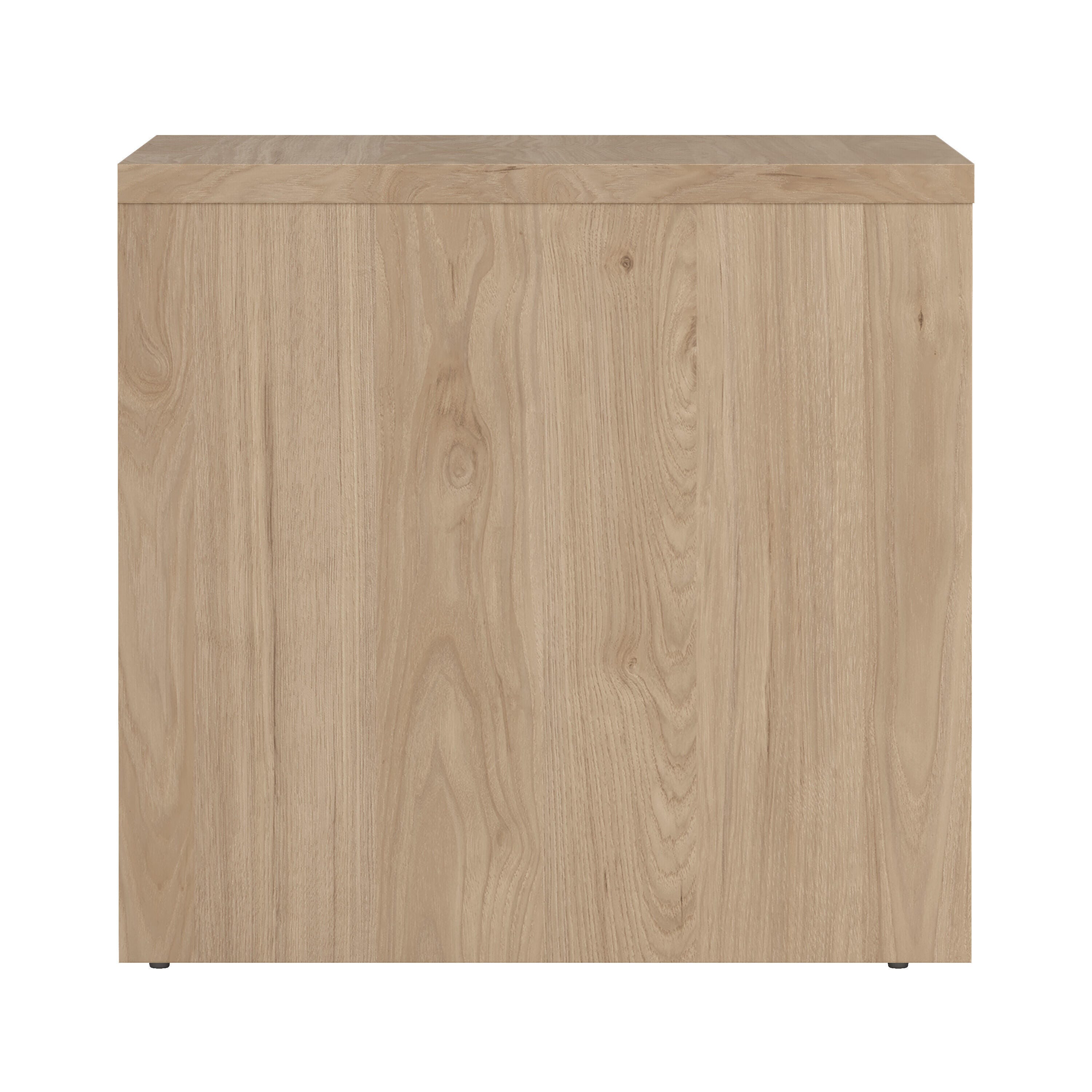 Tvilum Next 20" 2 Drawer Nightstand, Jackson Hickory/White, large