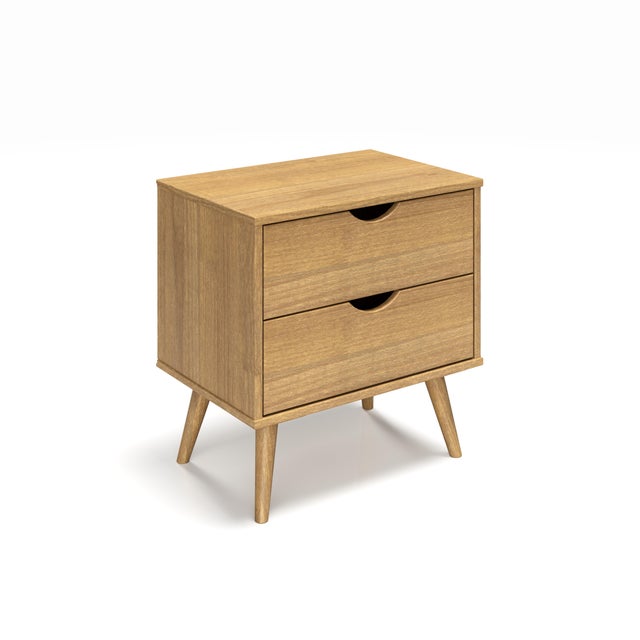 Donco Trading Sleepless 16" 2 Drawer Nightstand