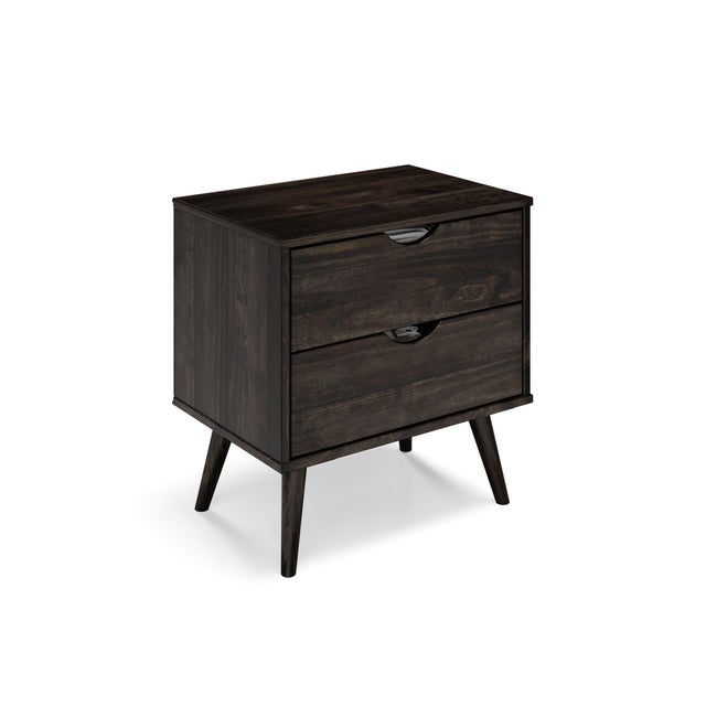 Donco Trading Sleepless 16" 2 Drawer Nightstand