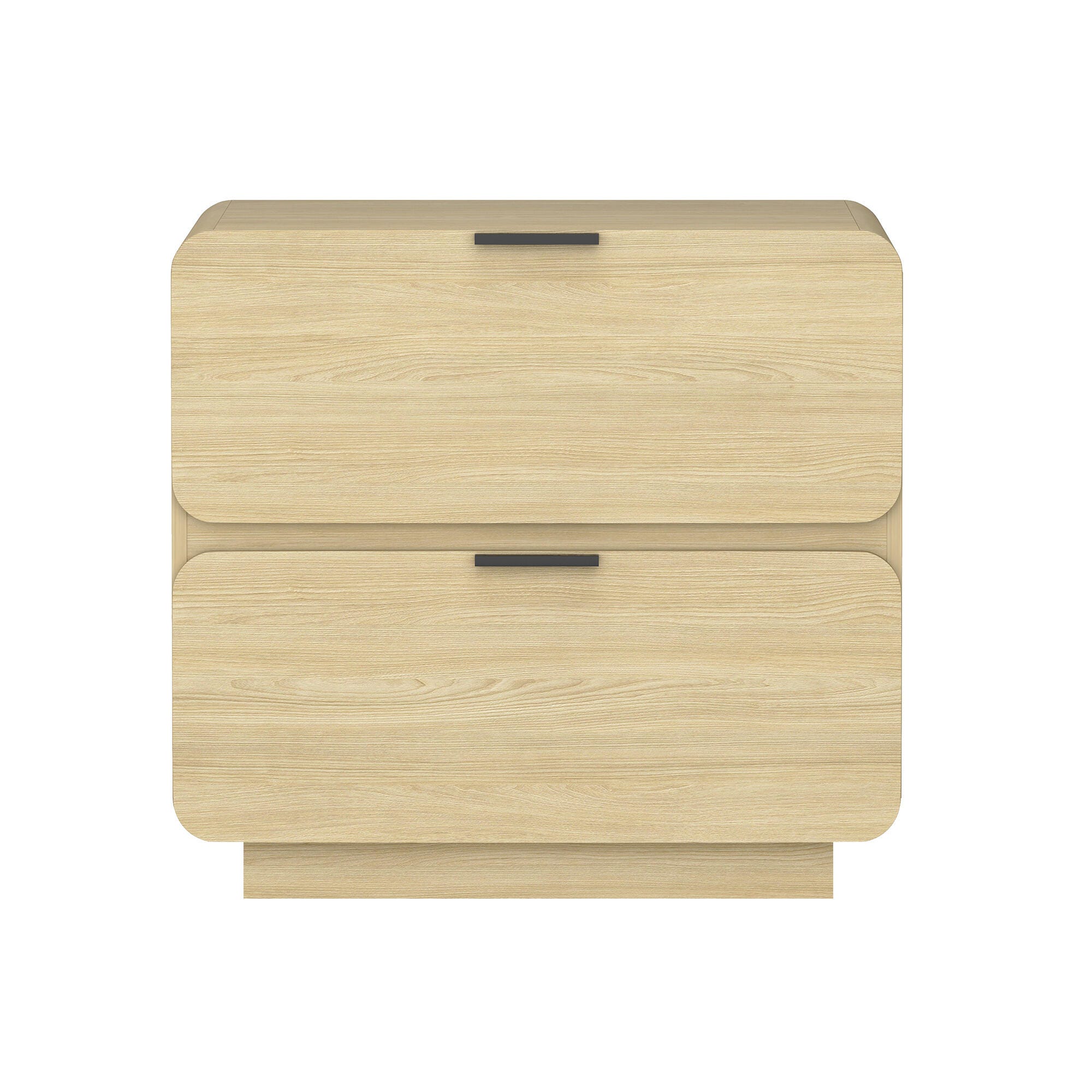 Manhattan Comfort Chrystie 26" 2 Drawer Nightstand