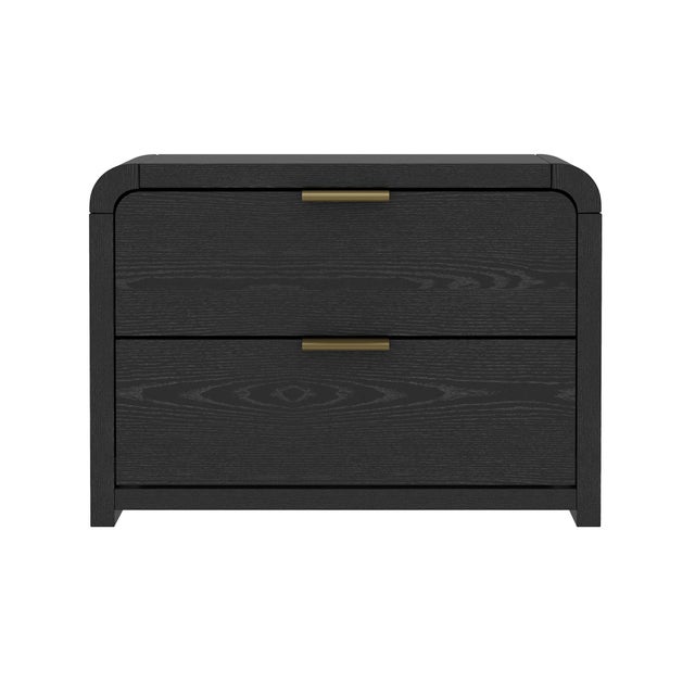Manhattan Comfort Grace 28" 2 Drawer Nightstand