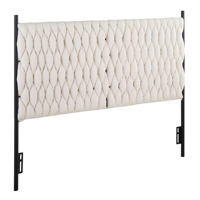 LumiSource Matisse Queen Upholstered Headboard