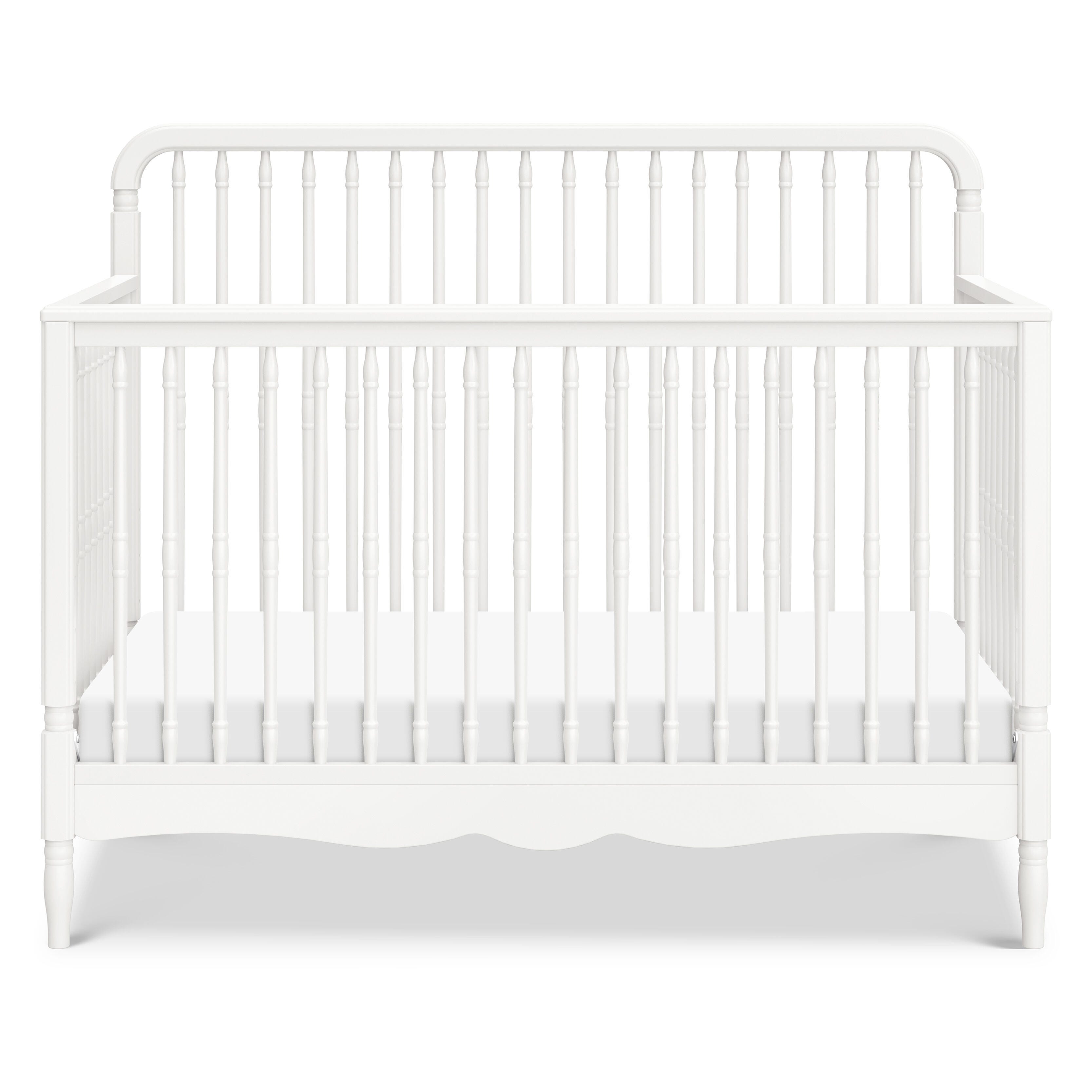 Namesake Liberty 4-in-1 Convertible Crib, Warm White, large