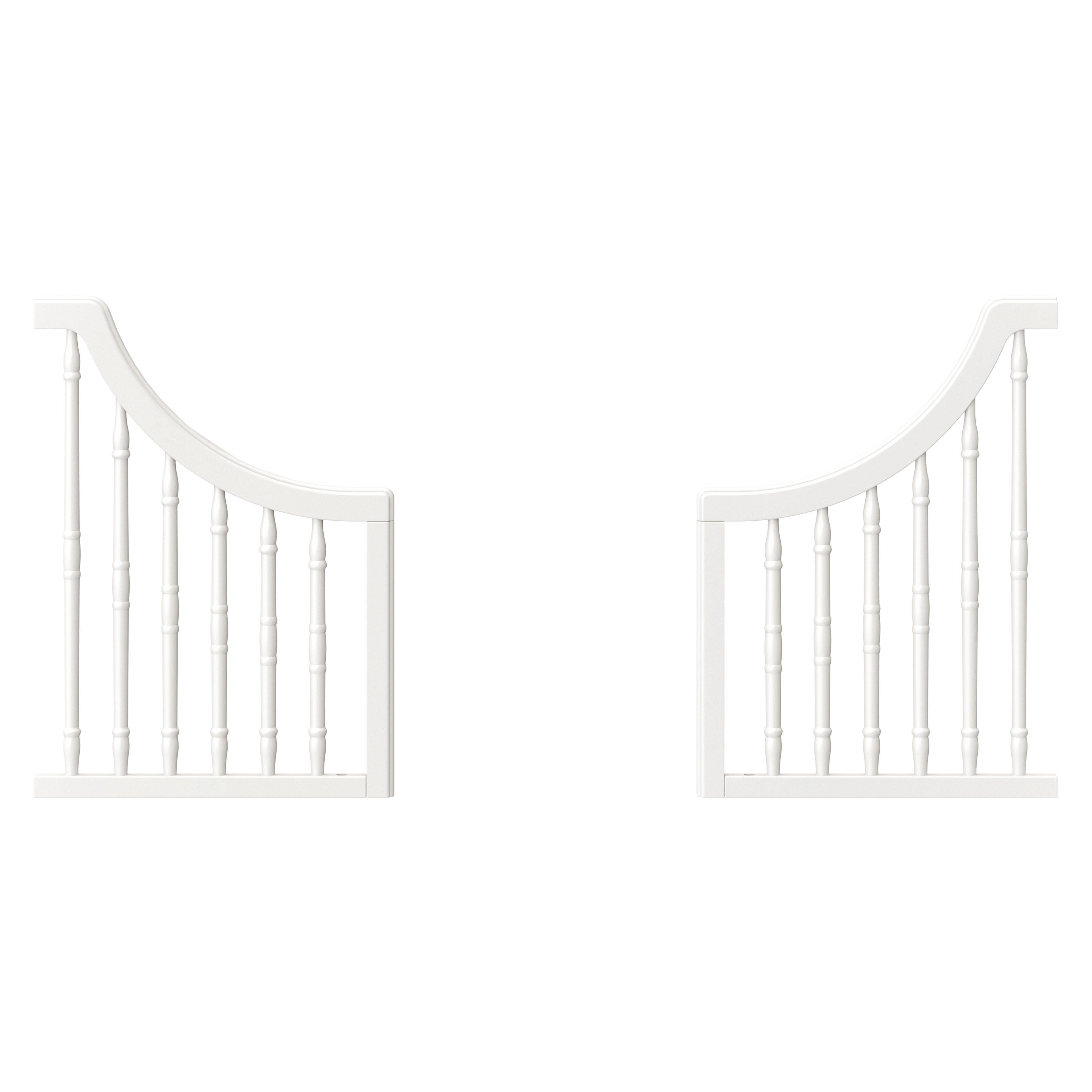 Namesake Liberty Toddler Bed Conversion Kit, Warm White, large