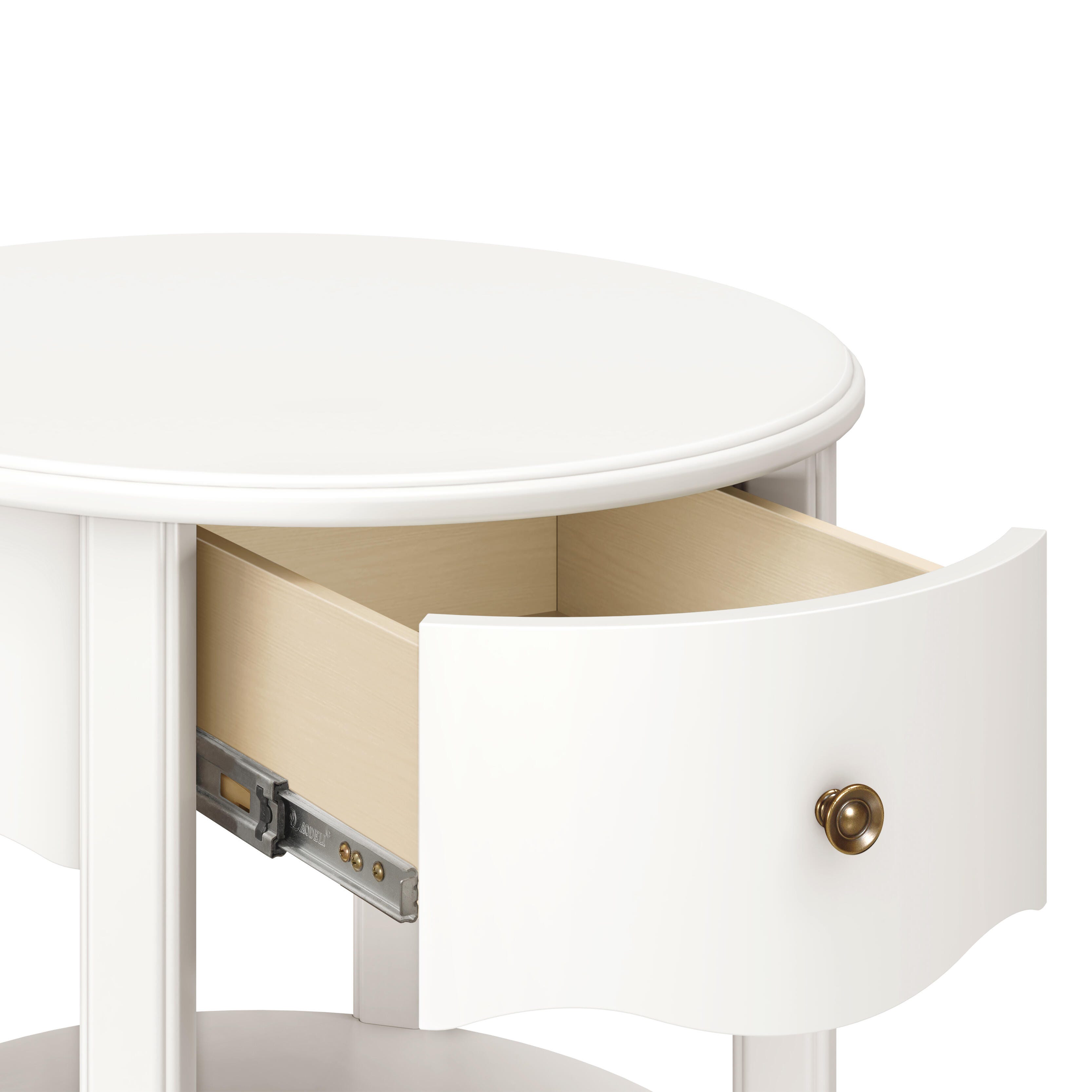 Namesake Liberty 22" 1 Drawer Nightstand, Warm White, large