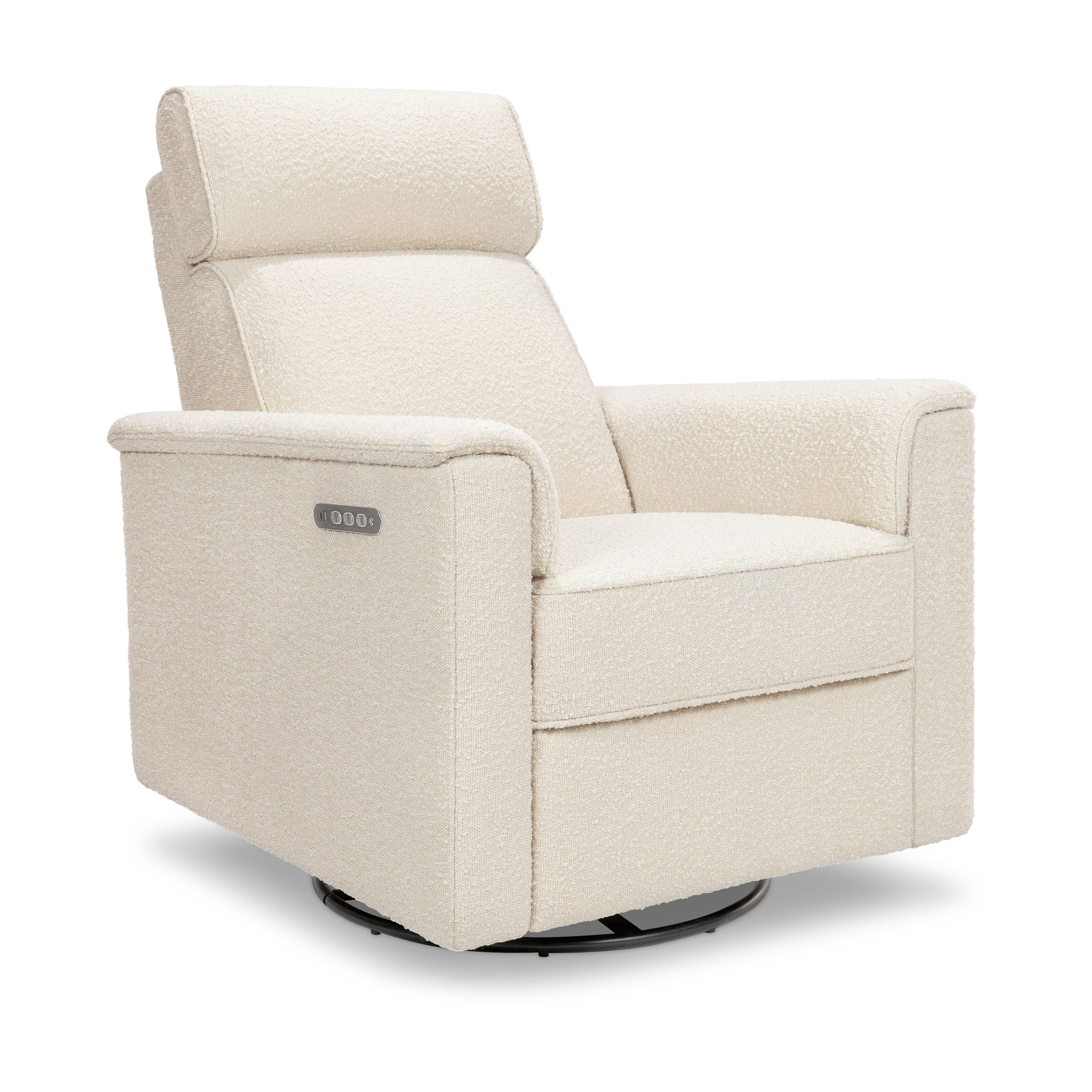 Namesake Willa Pro Swivel Power Recliner, Ivory, large