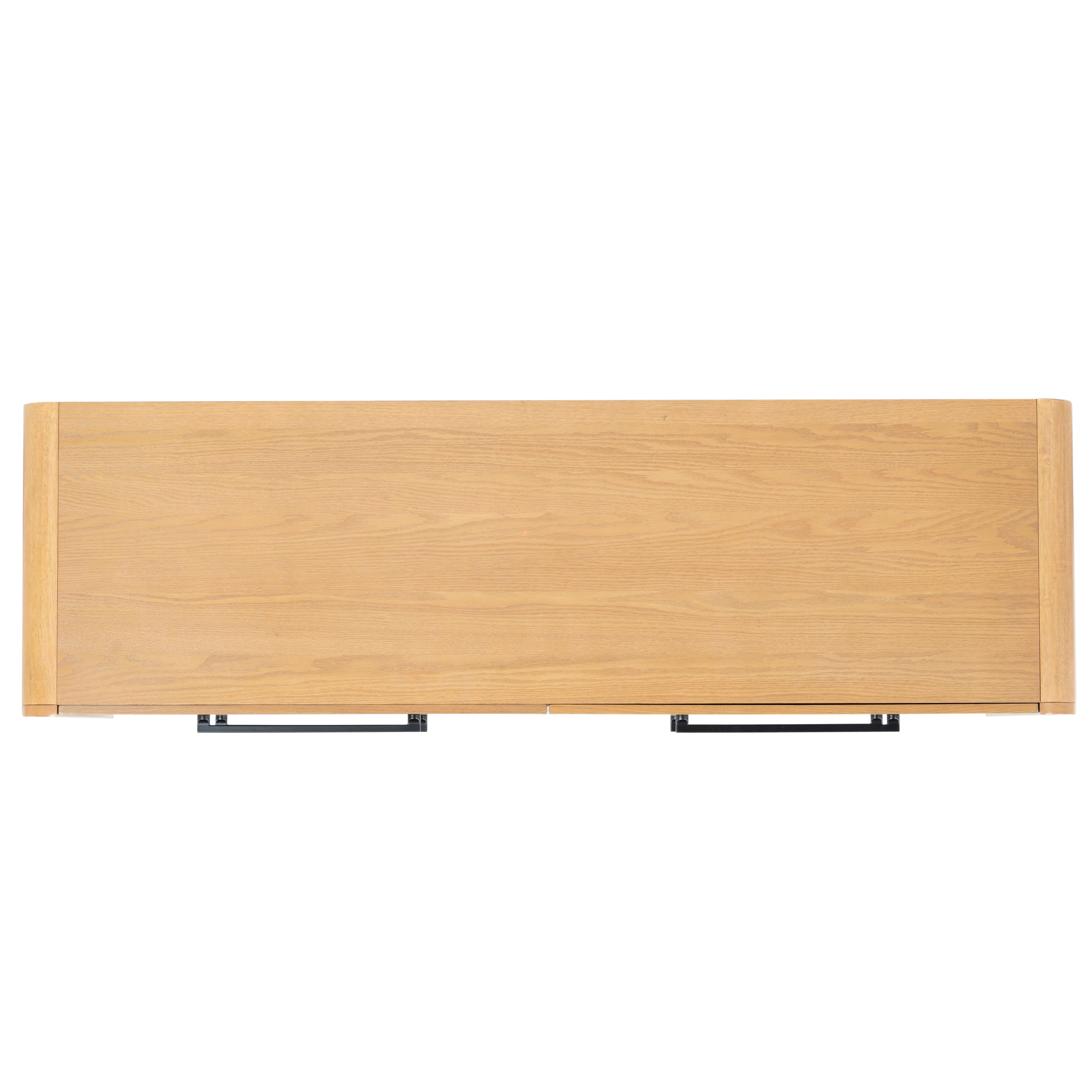 Safavieh Katrina 4 Drawer Dresser, Natural/Black, large